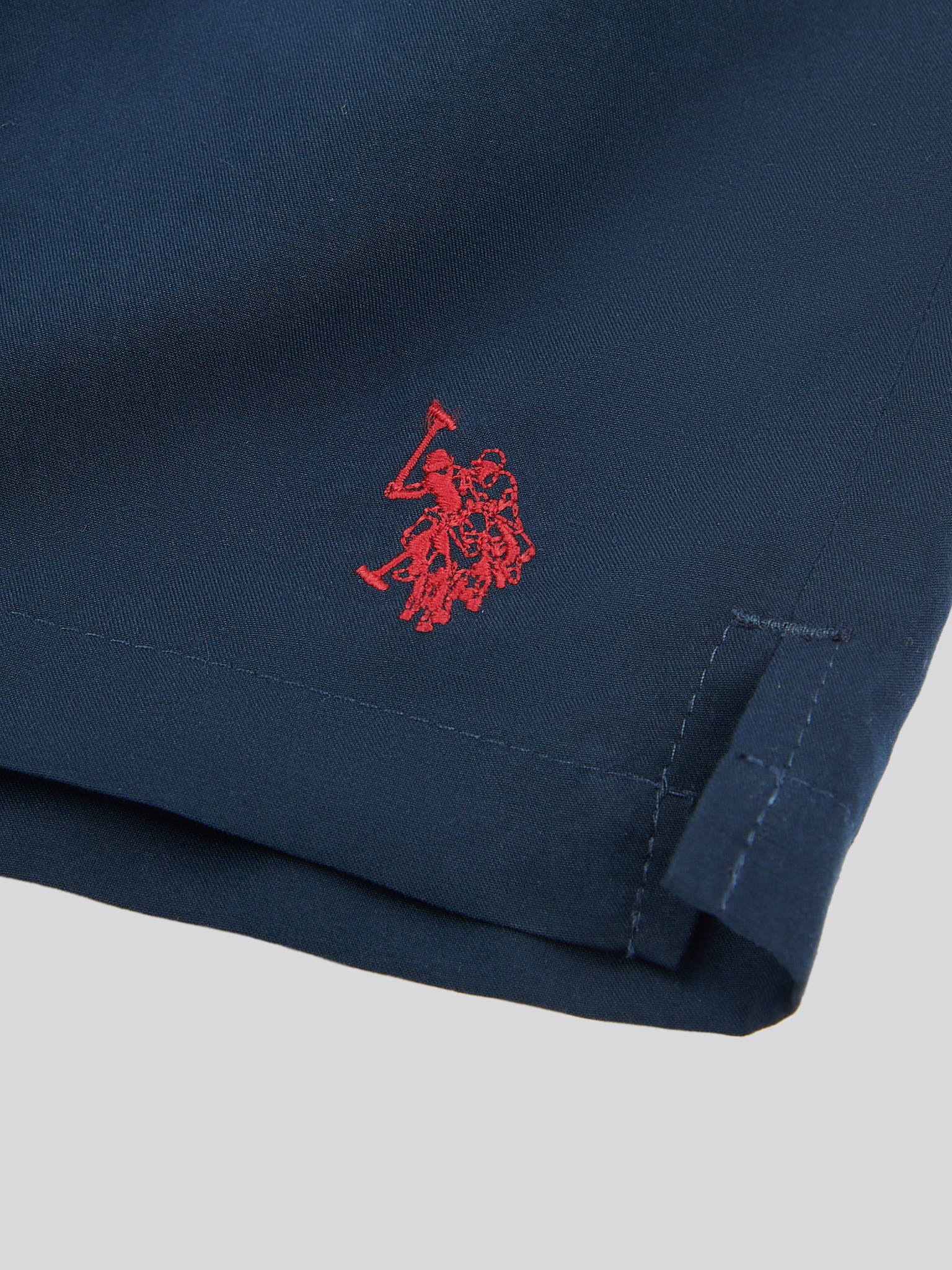 Mens Core Swim Short Dark Sapphire Navy / Haute Red DHM - Image 7