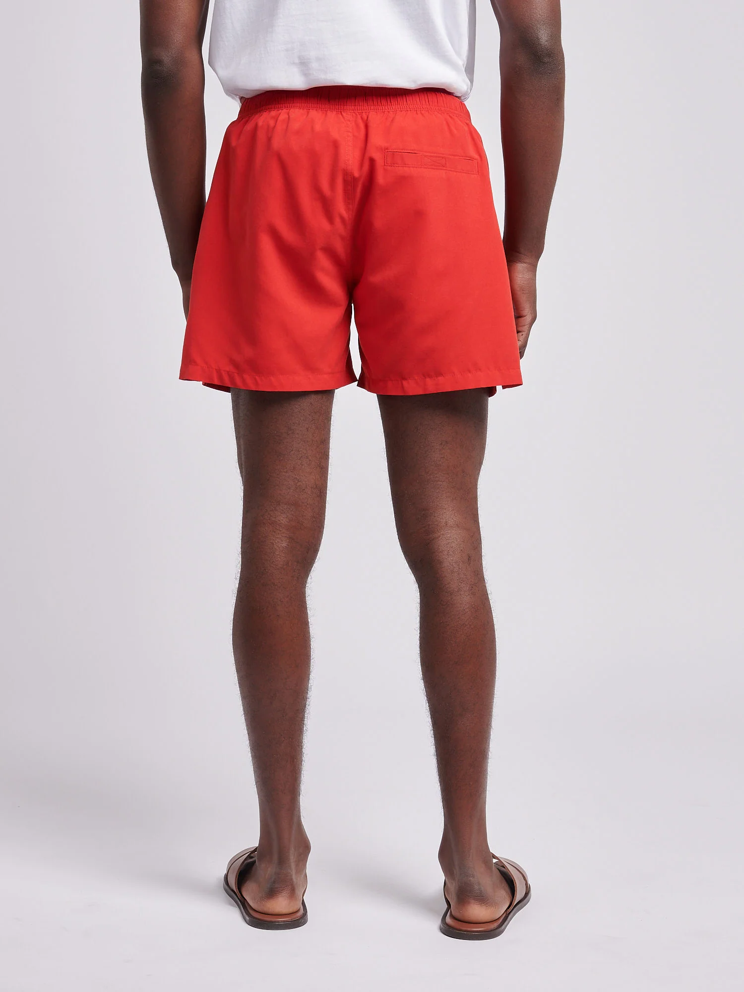 Mens Core Swim Short Haute Red - Image 4