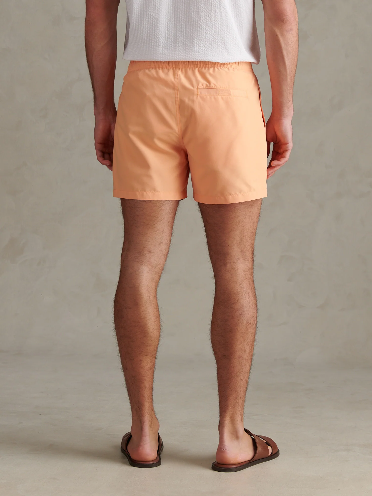 Mens Core Swim Short Mock Orange - Image 4