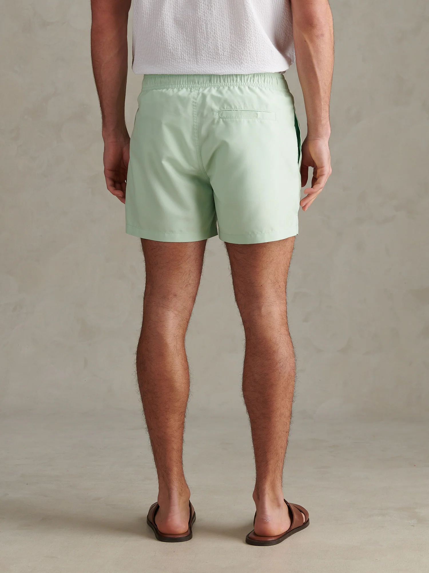 Mens Core Swim Short Pastel Green - Image 4