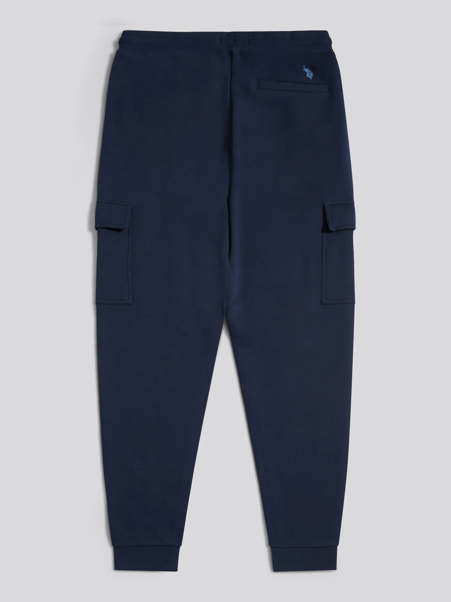 Mens Double Horsemen Cargo Sweat Jogger in Dark Sapphire Navy / Moonlight Blue DHM - Image 7