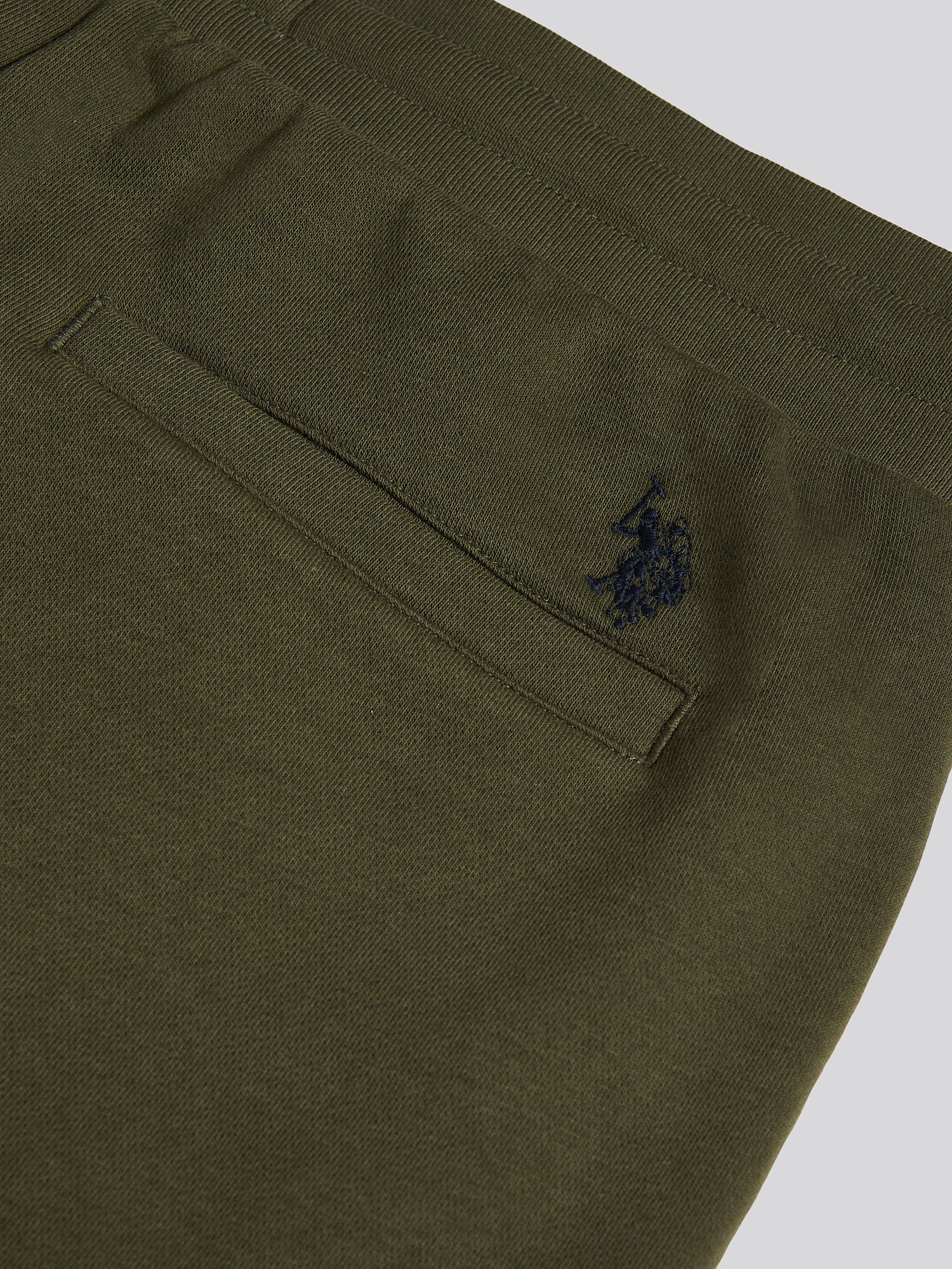 Mens Double Horsemen Cargo Sweat Jogger in Forest Night - Image 8