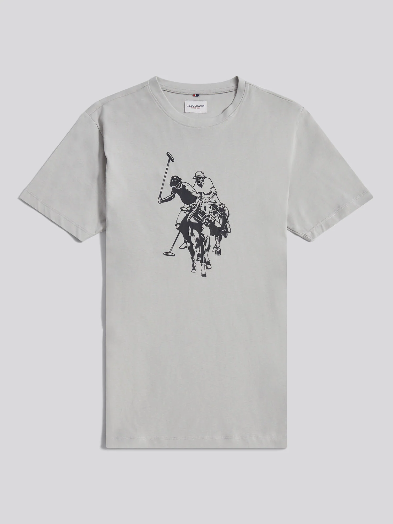 Mens Double Horsemen Graphic T-Shirt High Rise - Image 6