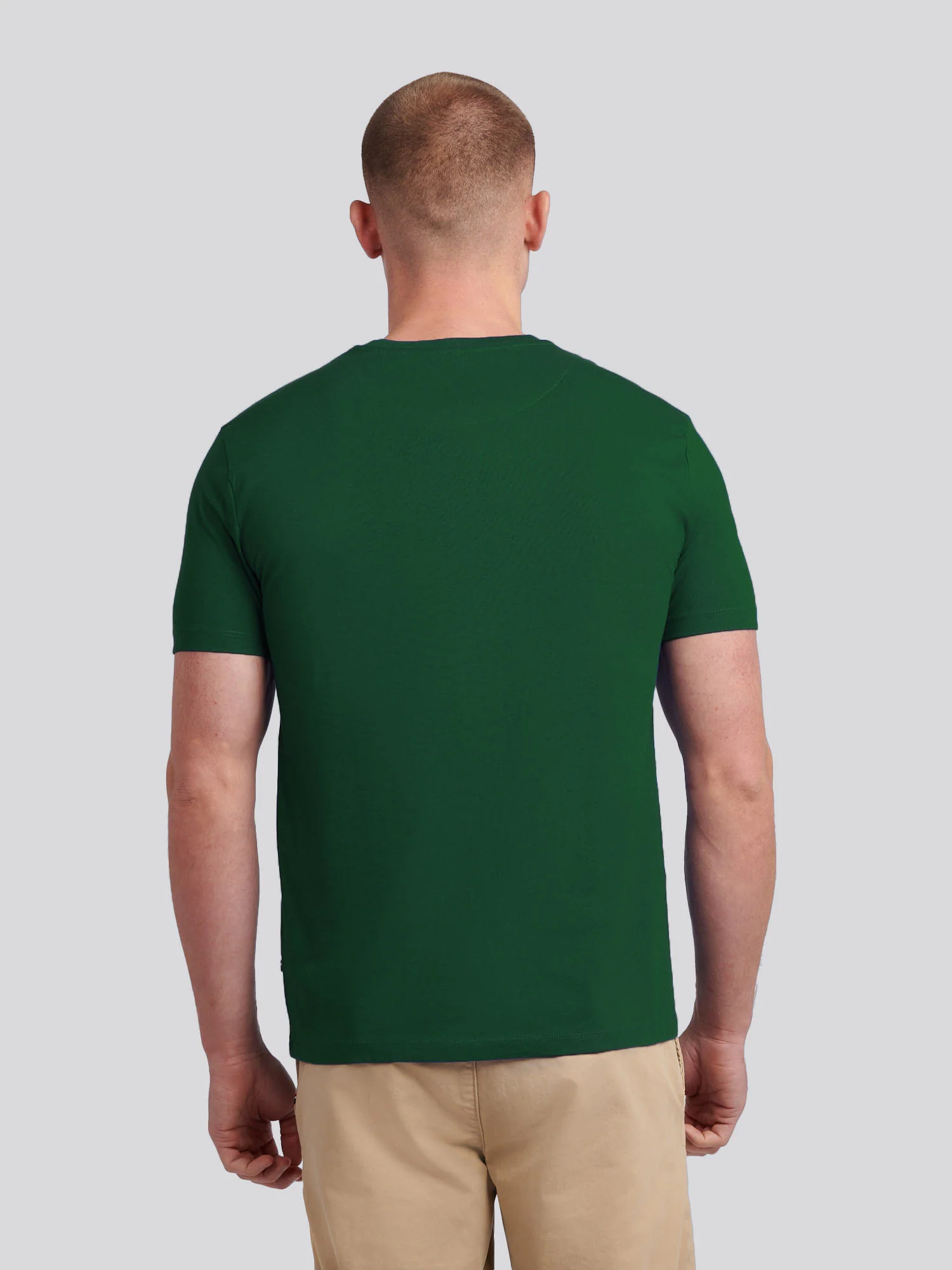 Mens Double Horsemen Graphic T-Shirt Pineneedle - Image 4