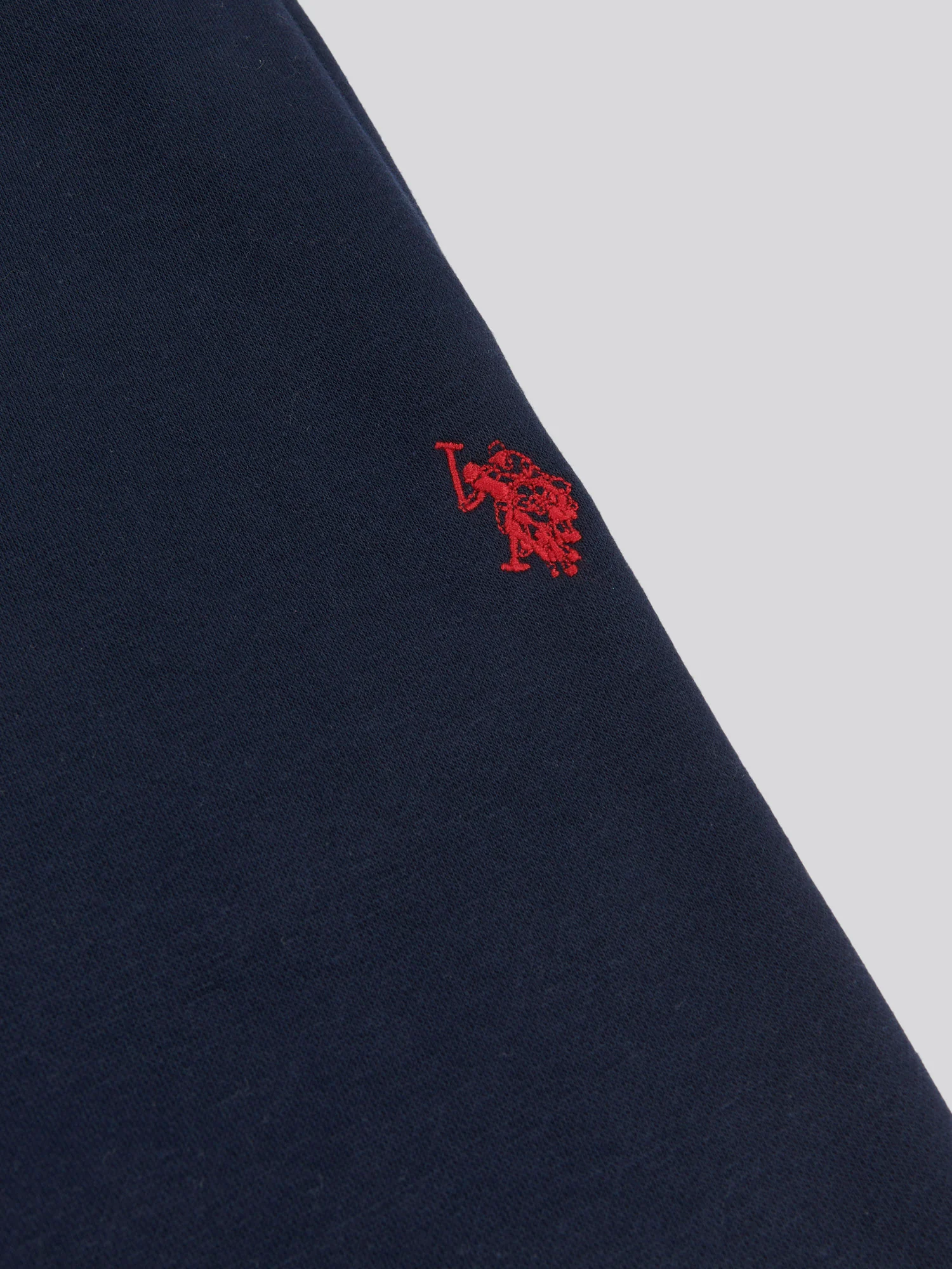 Mens Double Horsemen Jogger in Dark Sapphire Navy / Haute Red DHM - Image 6