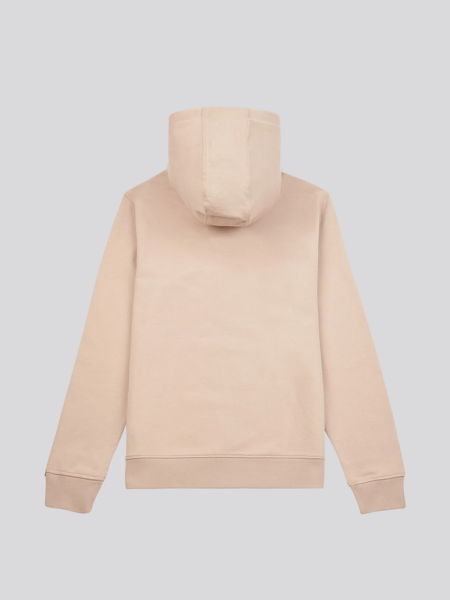Mens Double Horsemen Loopback Hoodie Doeskin - Image 7