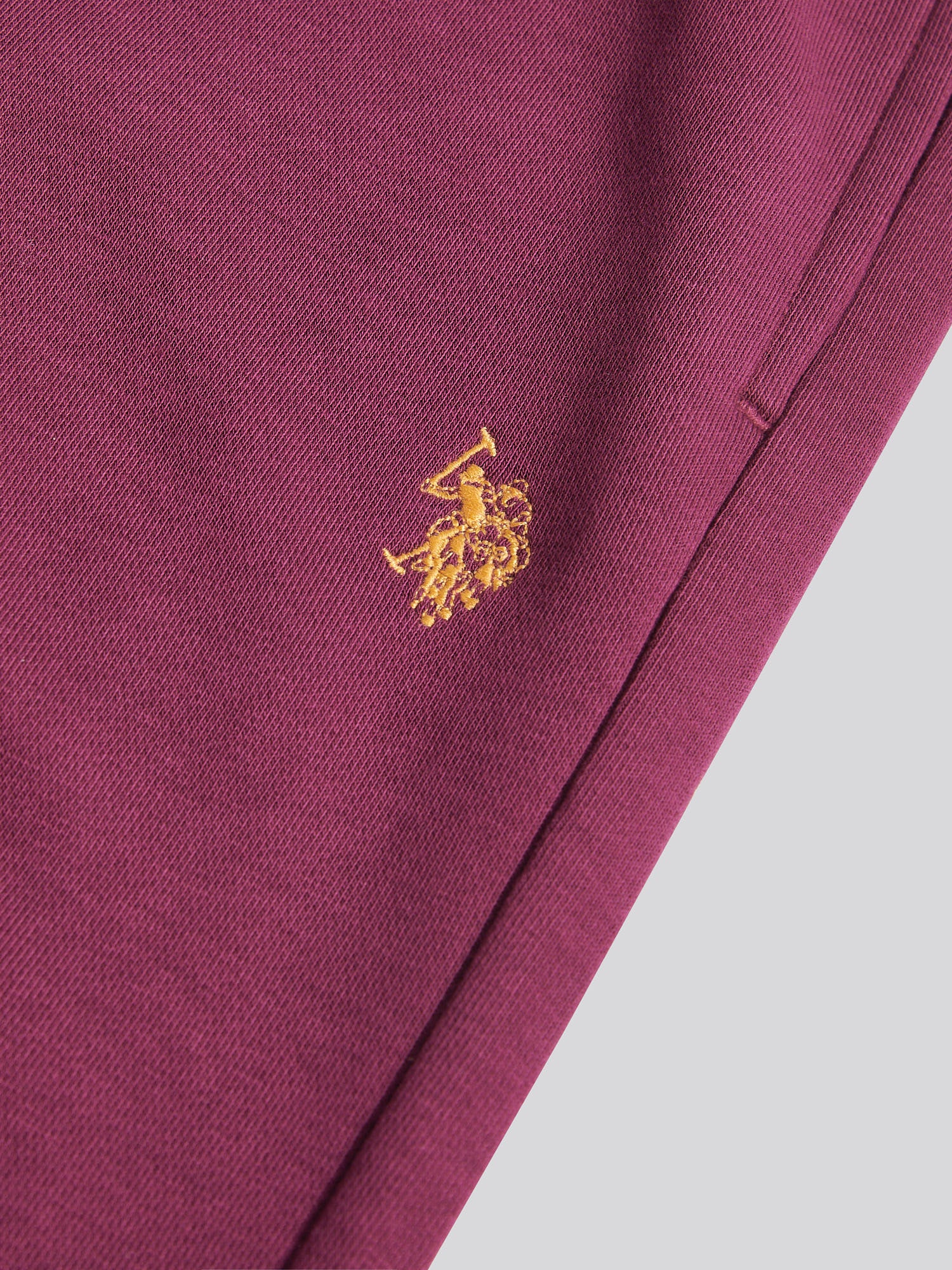 Mens Double Horsemen Loopback Jogger Grape Wine - Image 8