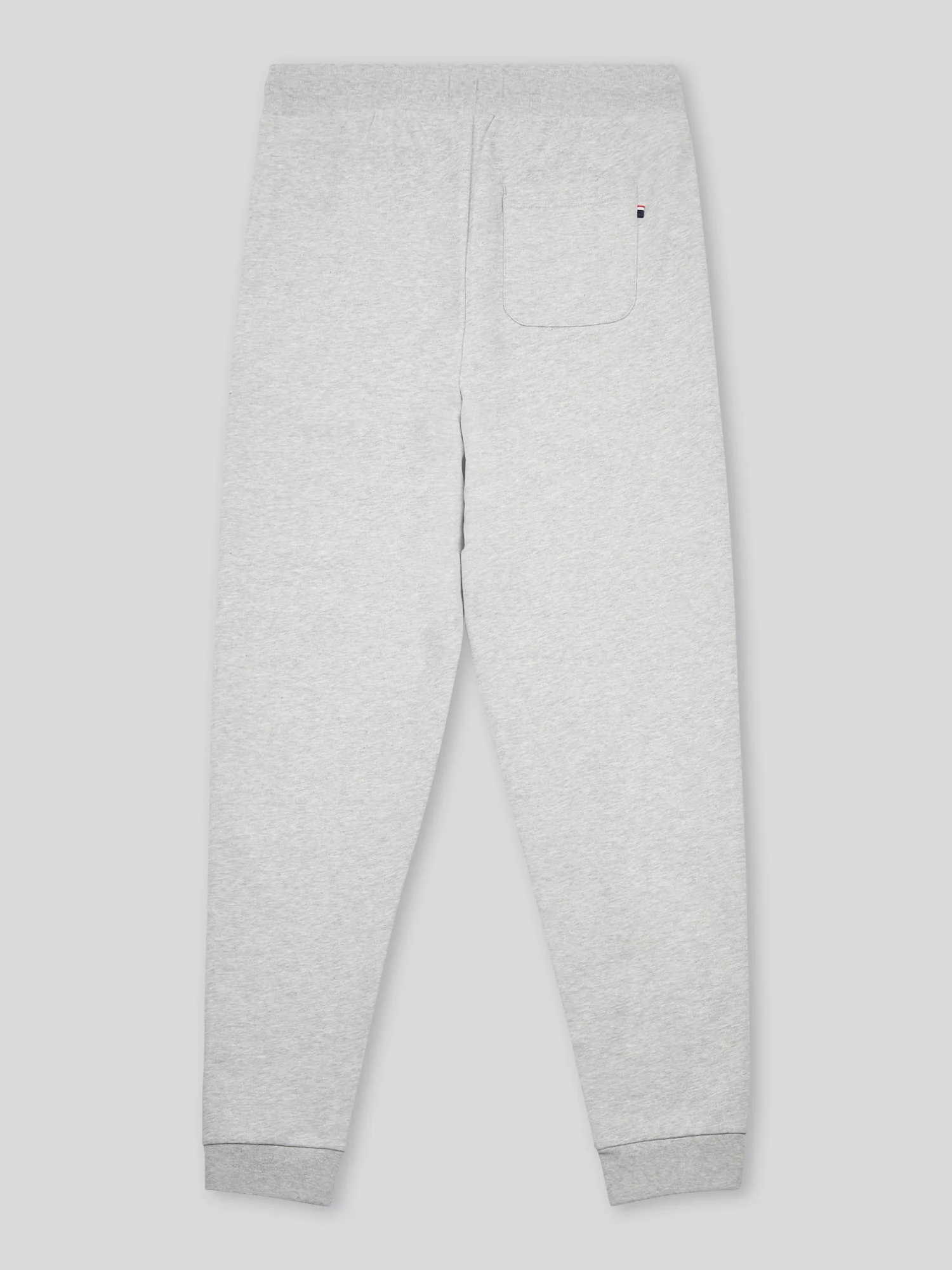 Mens Double Horsemen Loopback Jogger Mid Grey Marl - Image 7