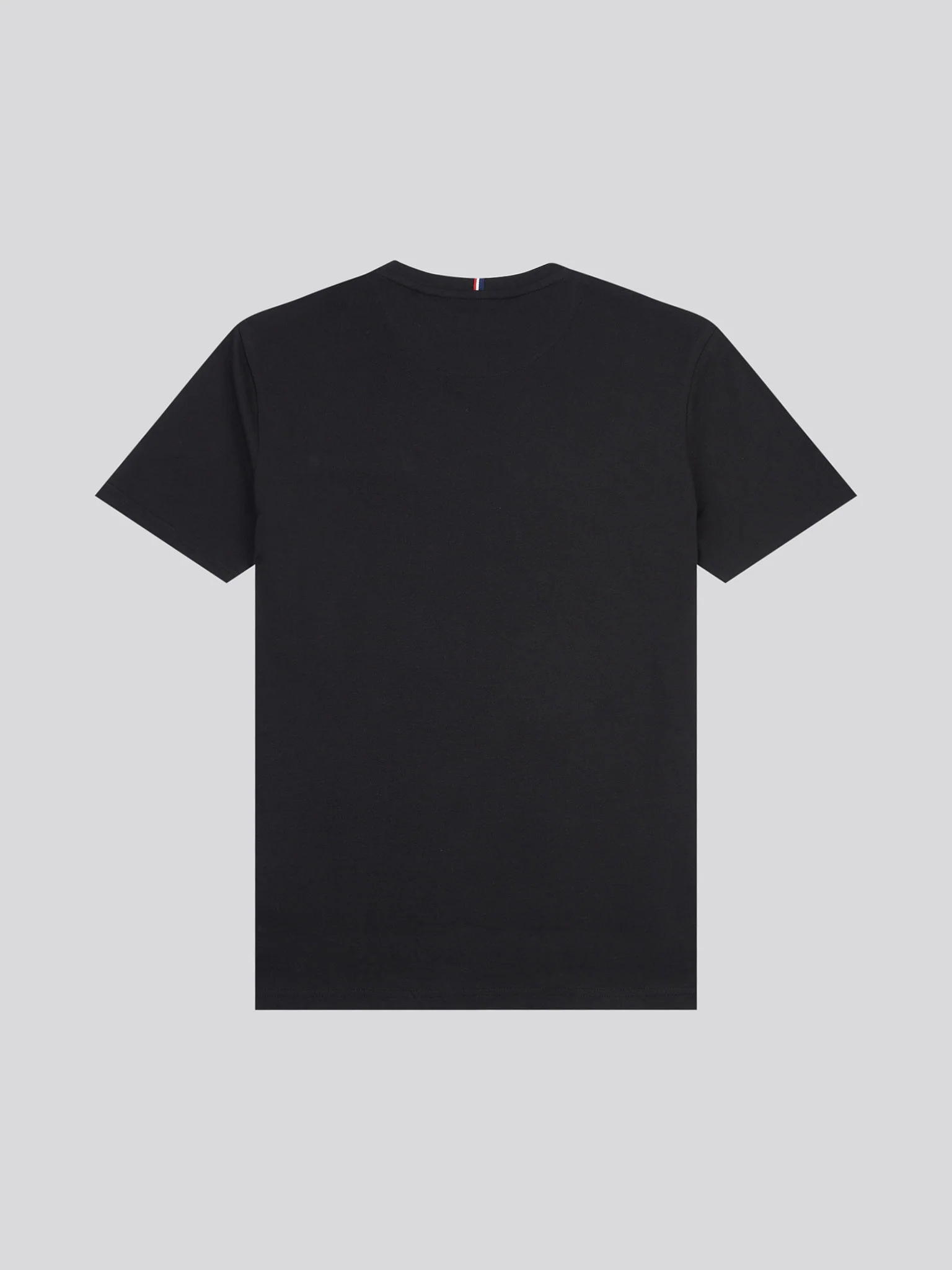 Mens Double Horsemen Pocket T-Shirt in Black Bright White DHM - Image 8