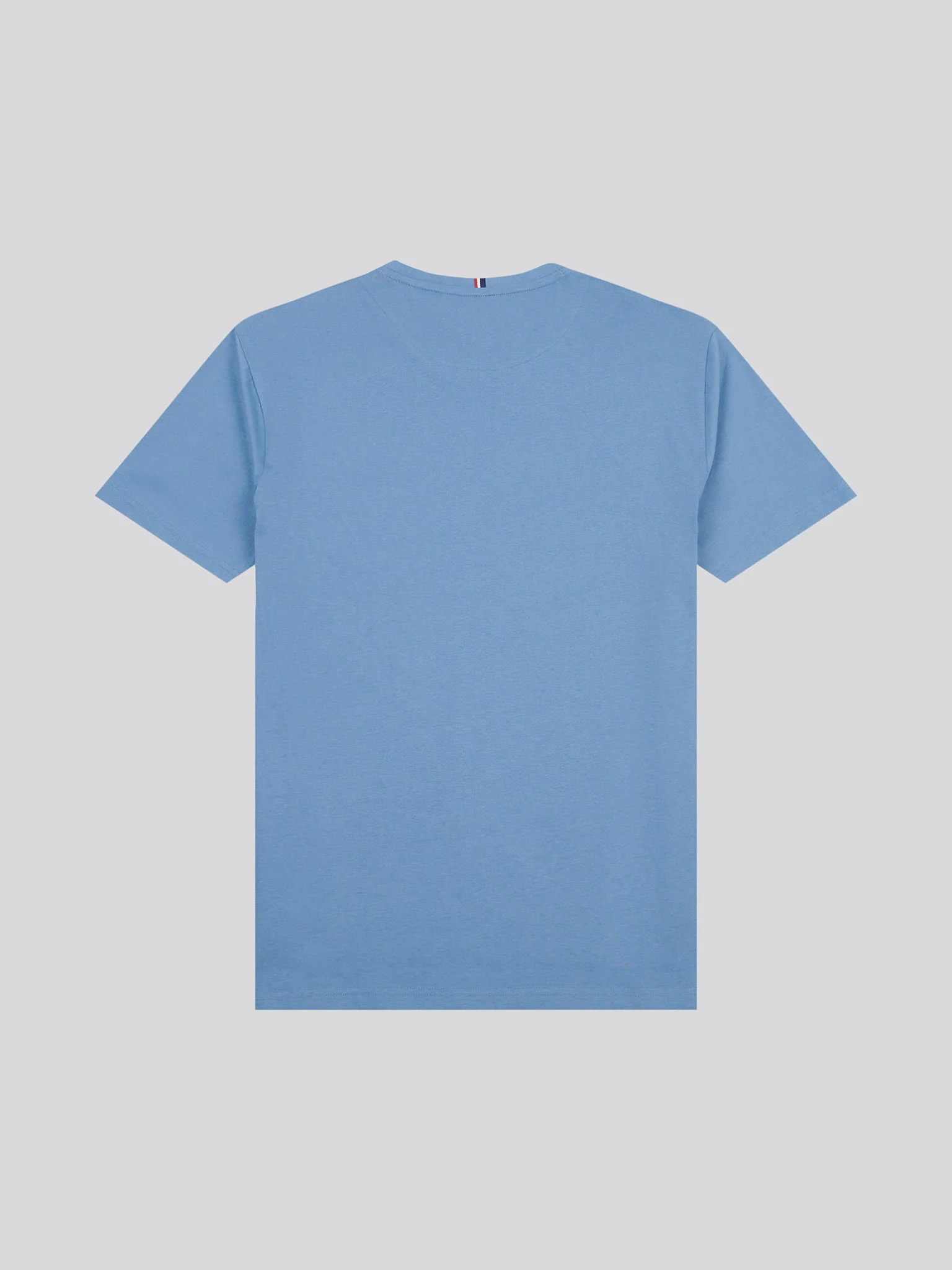 Mens Double Horsemen Pocket T-Shirt in Blue Horizon - Image 8