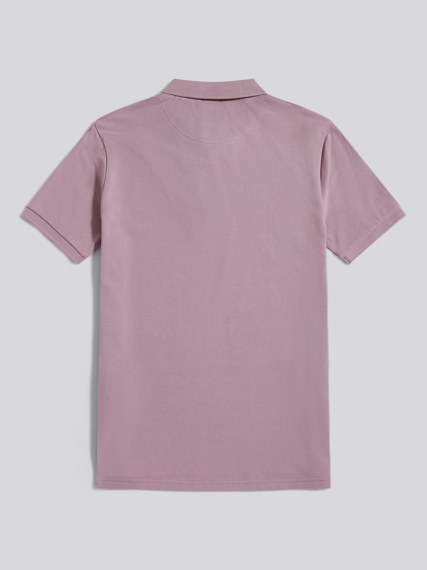 Mens Double Horsemen Polo Shirt Elderberry - Image 6