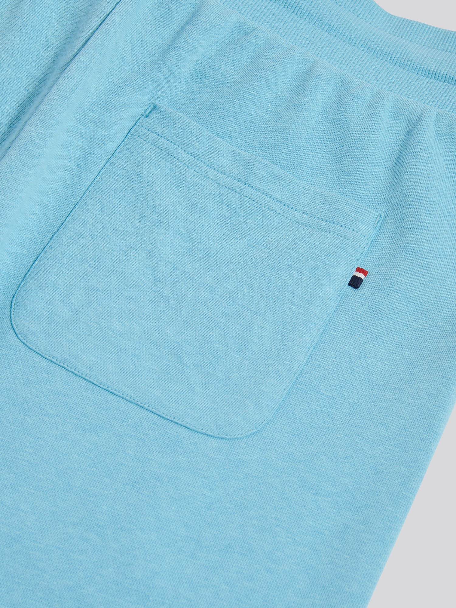 Mens Double Horsemen Sweat Shorts Air Blue - Image 8