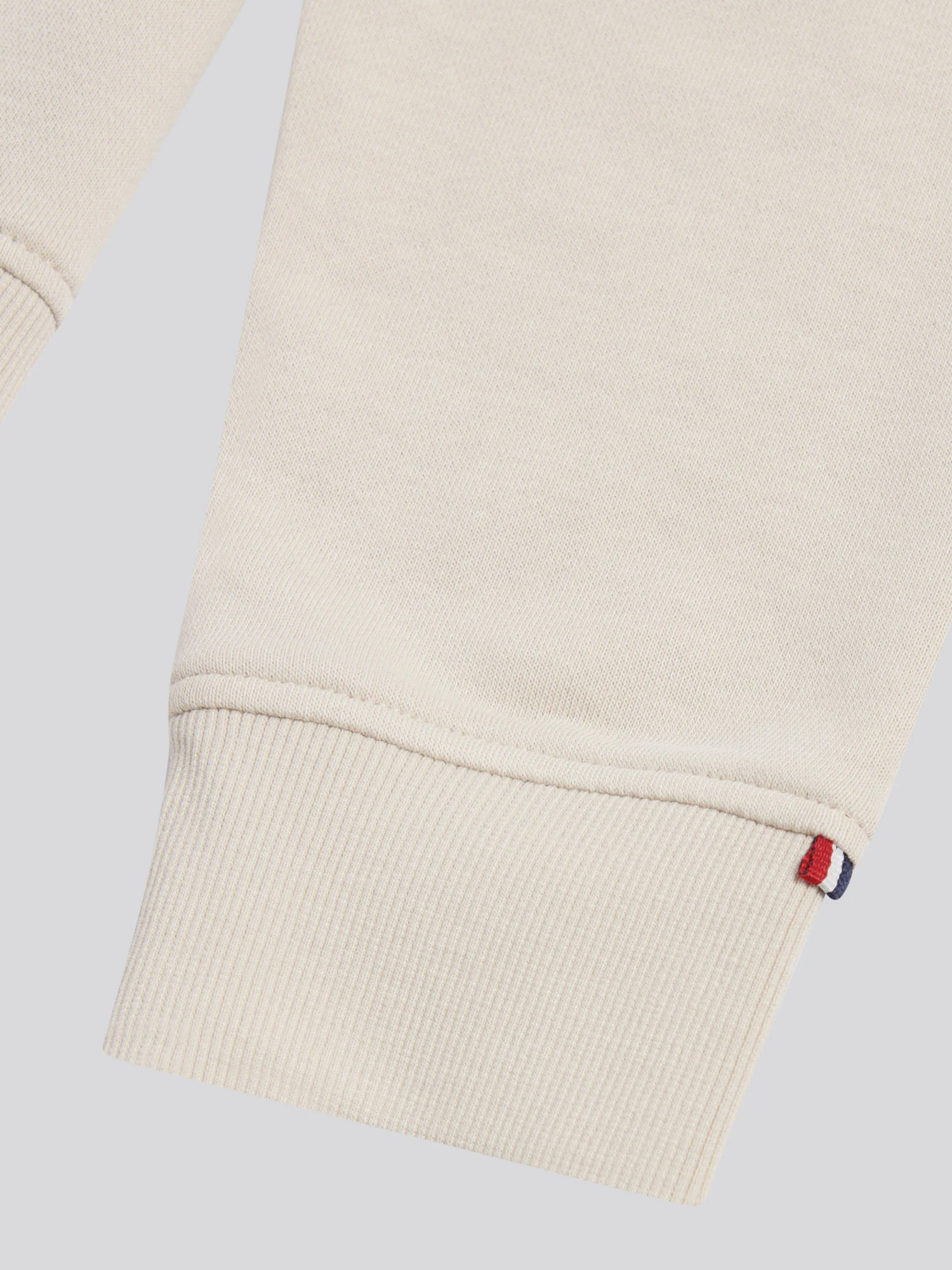 Mens Double Horsemen Sweatshirt Beige - Image 8