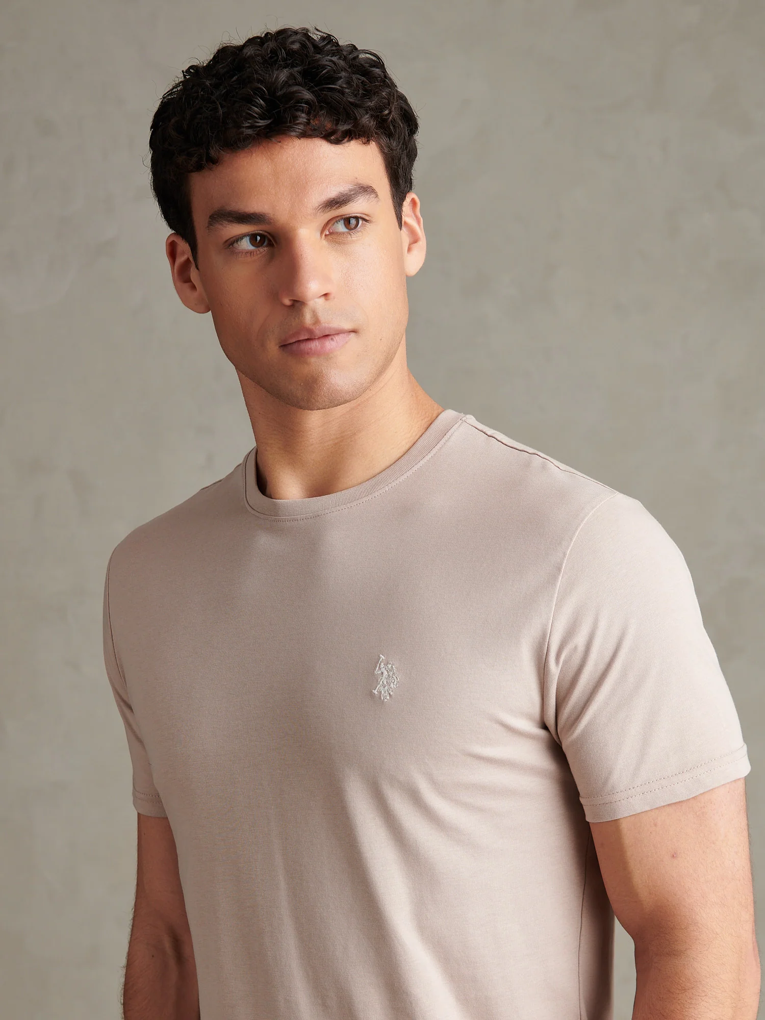 Mens Double Horsemen T-Shirt Atmosphere - Image 2