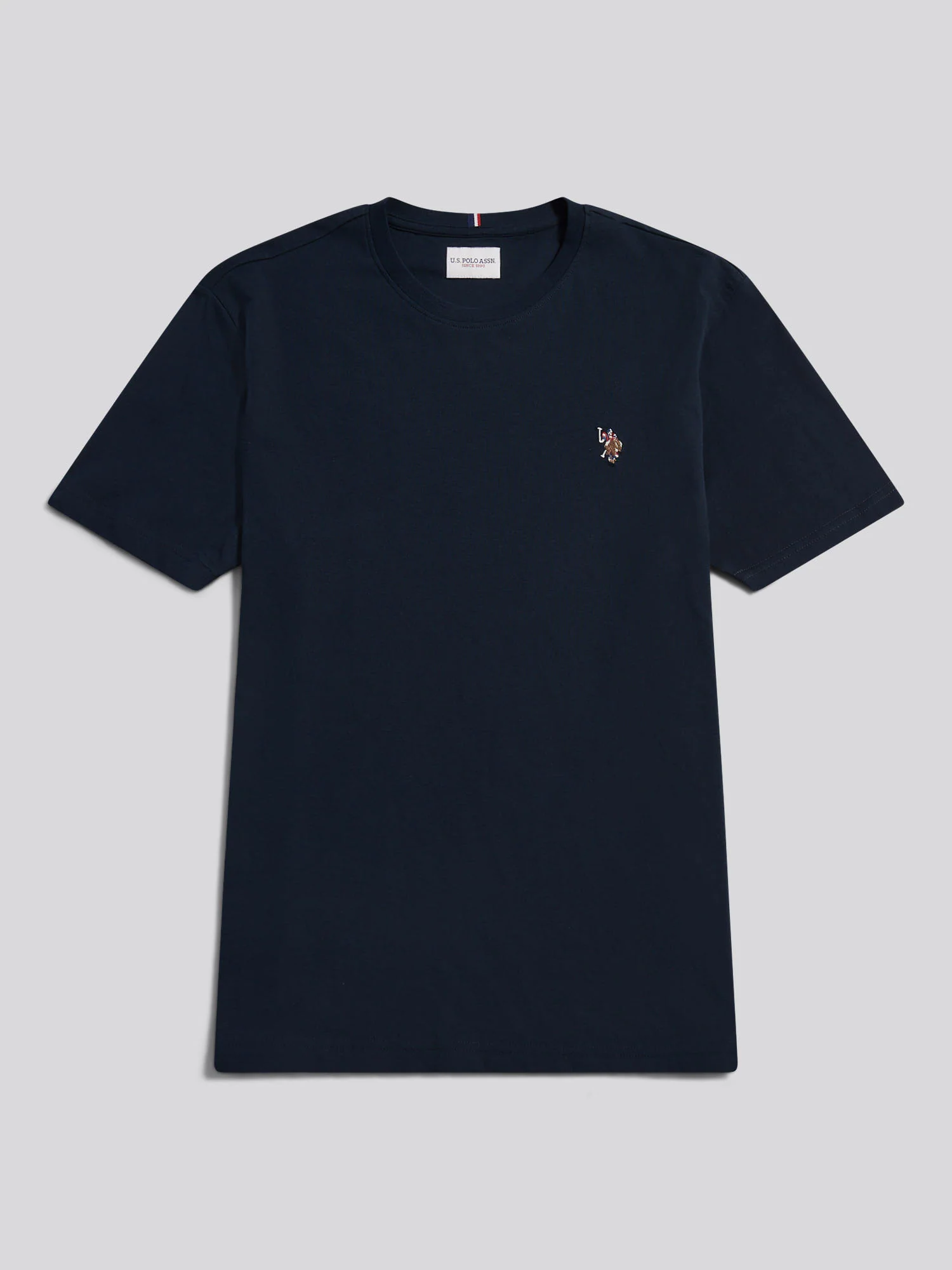 Mens Double Horsemen T-Shirt Dark Sapphire Navy / Multi Coloured DHM - Image 6