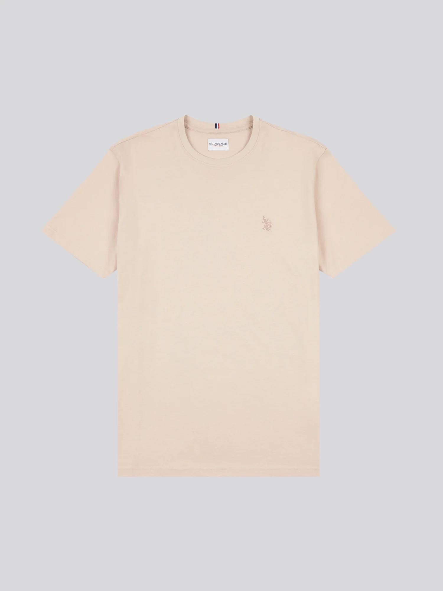 Mens Double Horsemen T-Shirt Doeskin - Image 7