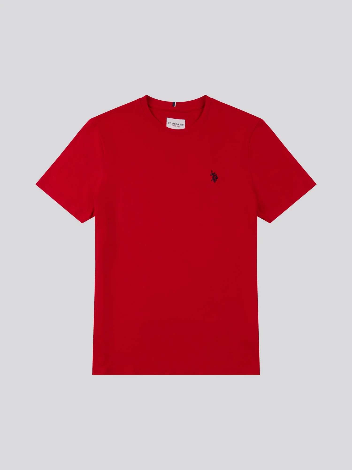 Mens Double Horsemen T-Shirt Haute Red - Image 5