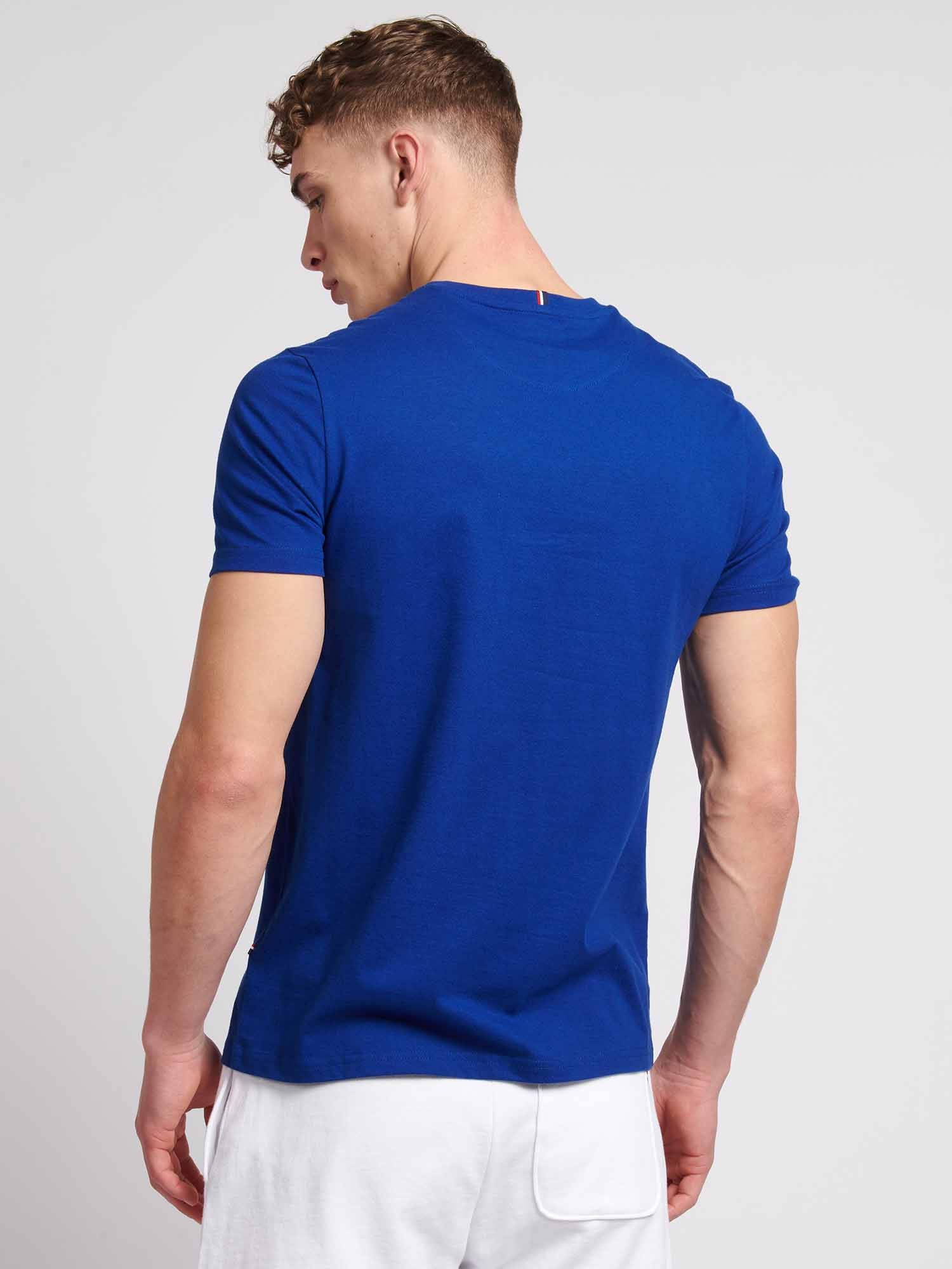 Mens Double Horsemen T-Shirt Sodalite Blue - Image 2