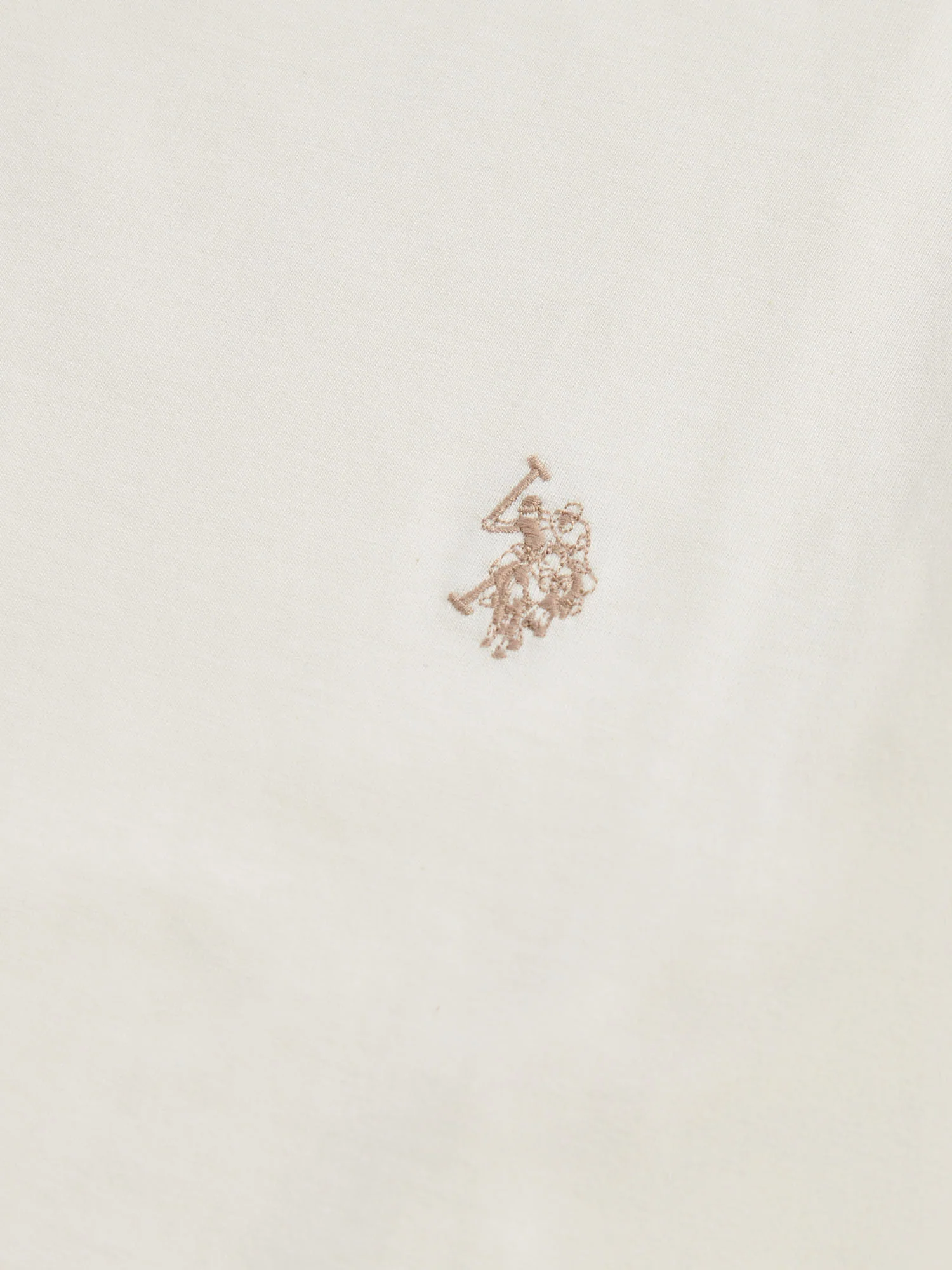 Mens Double Horsemen T-Shirt Whisper White - Image 9