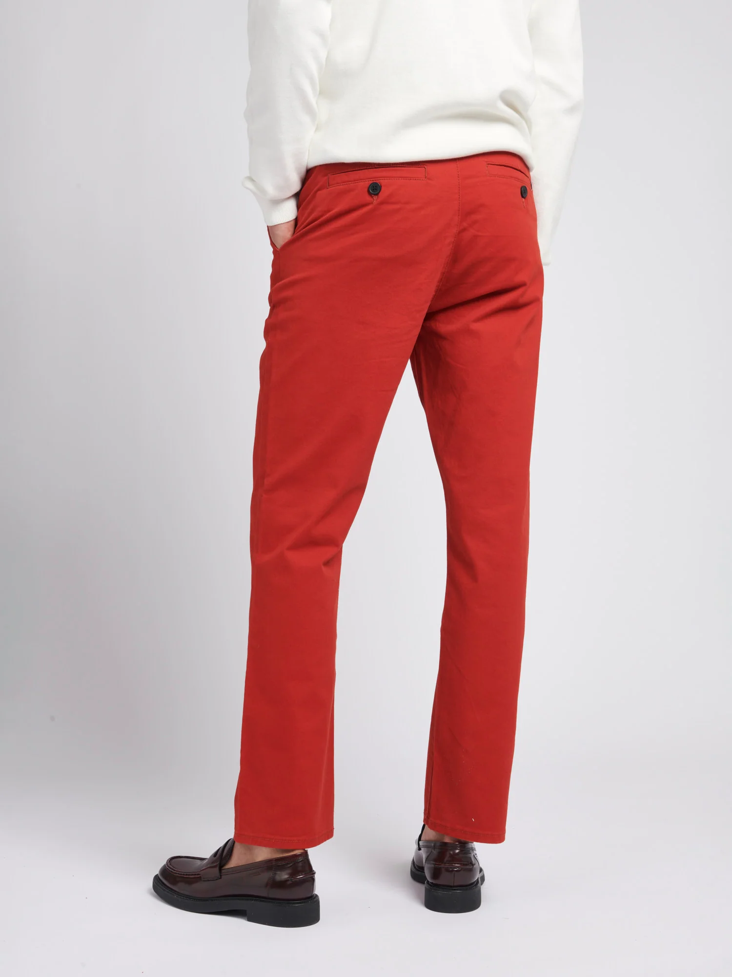 Mens Everyday Chino in Ketchup - Image 4