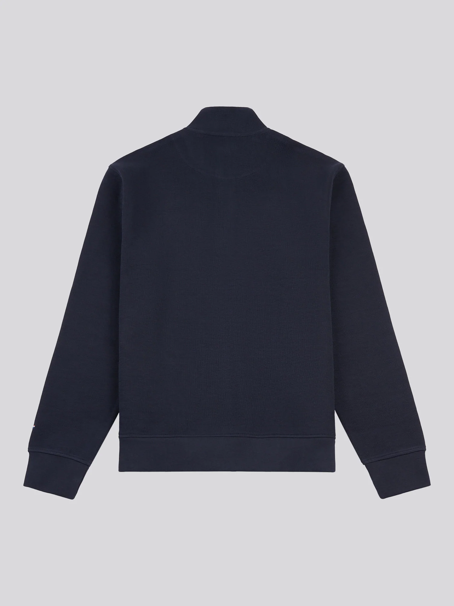 Mens French Rib 1/4 Funnel in Dark Sapphire Navy / Moonlight Blue DHM - Image 7