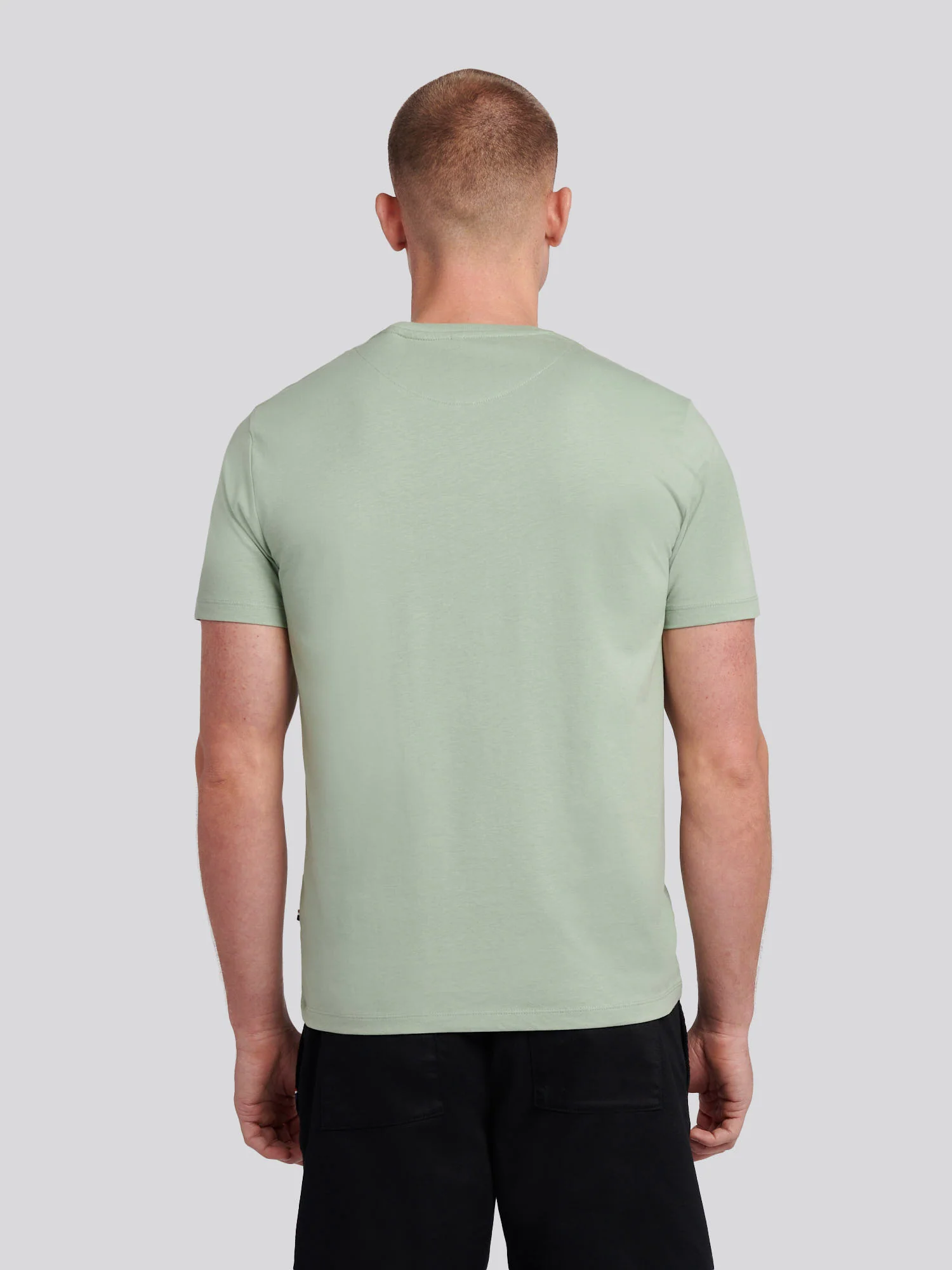 Mens Heritage Graphic T-Shirt in Iceberg Green - Image 4