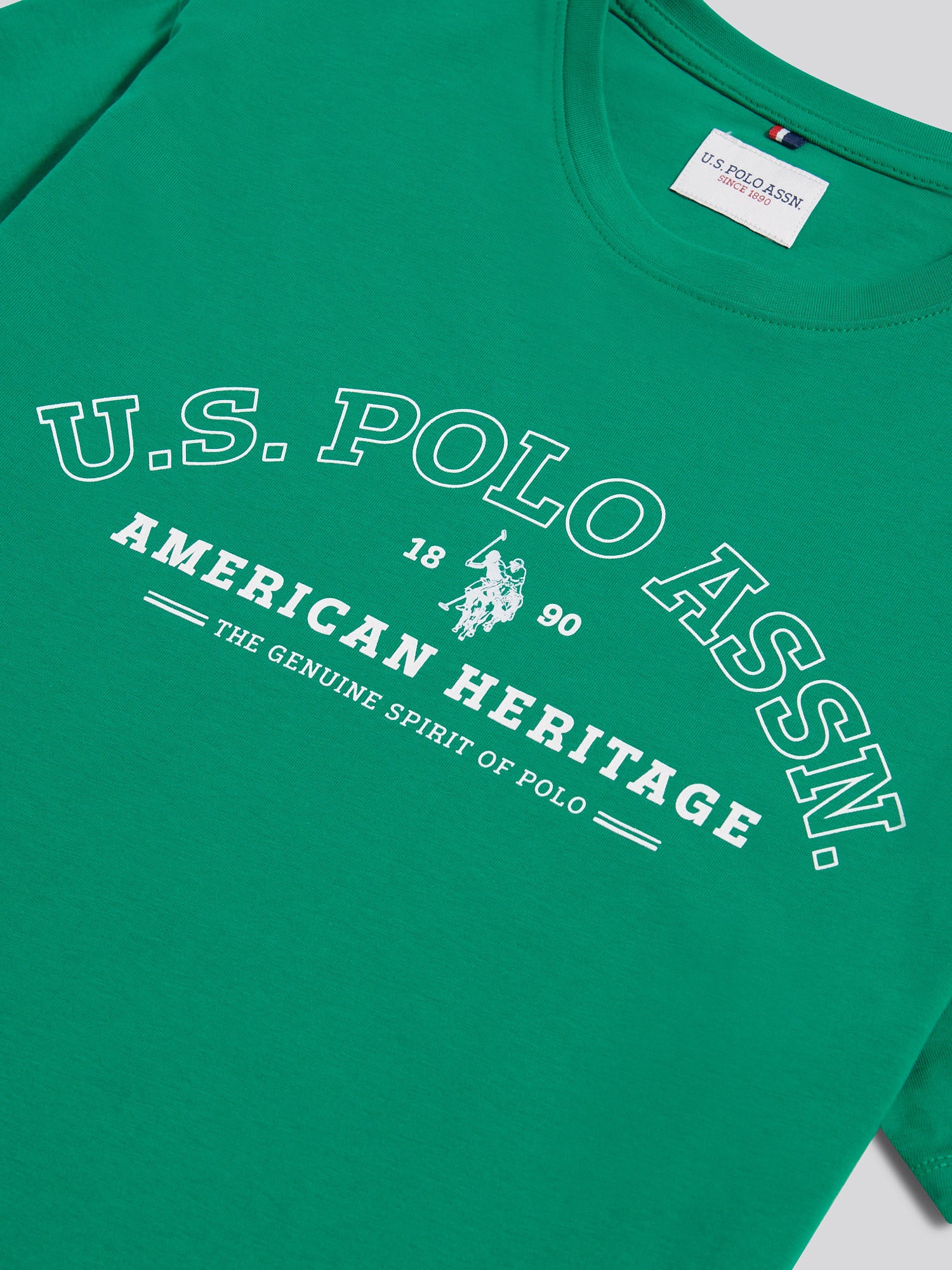 Mens Heritage Graphic T-Shirt in Lush Meadow - Image 7