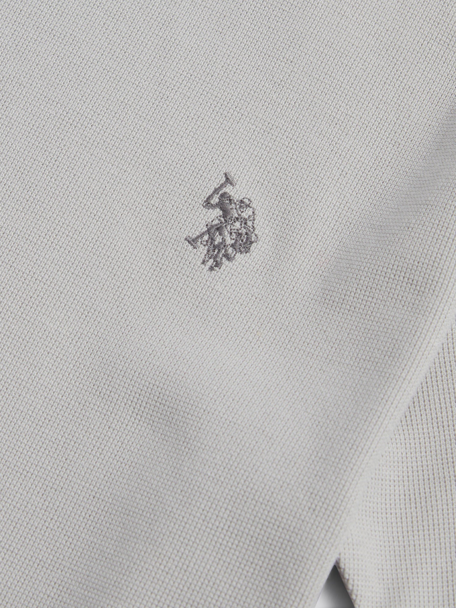Mens Knit Texture Jersey T-Shirt in High Rise - Image 7