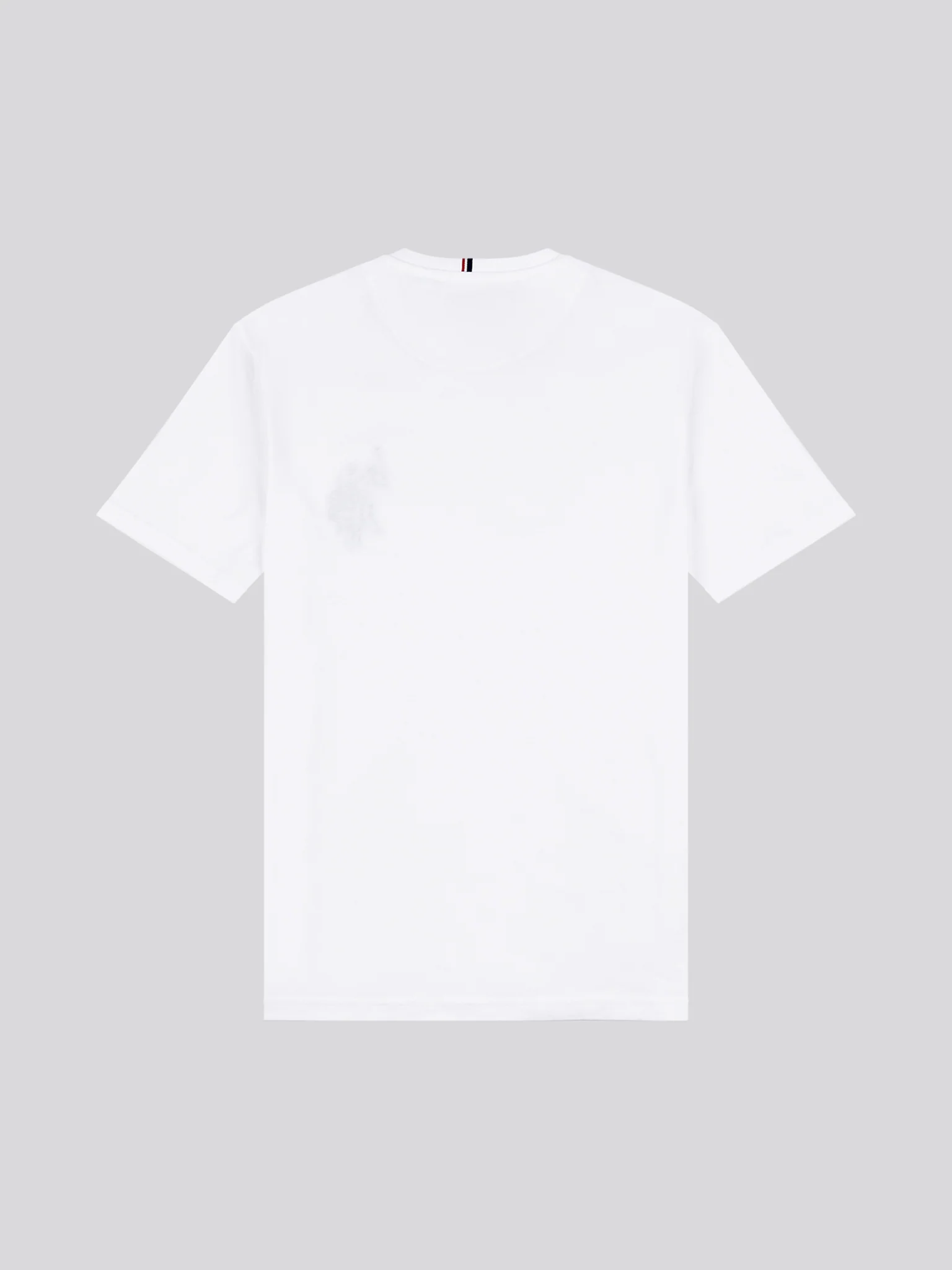 Mens Large Player T-Shirt in White / Dark Sapphire Navy DHM - Image 8
