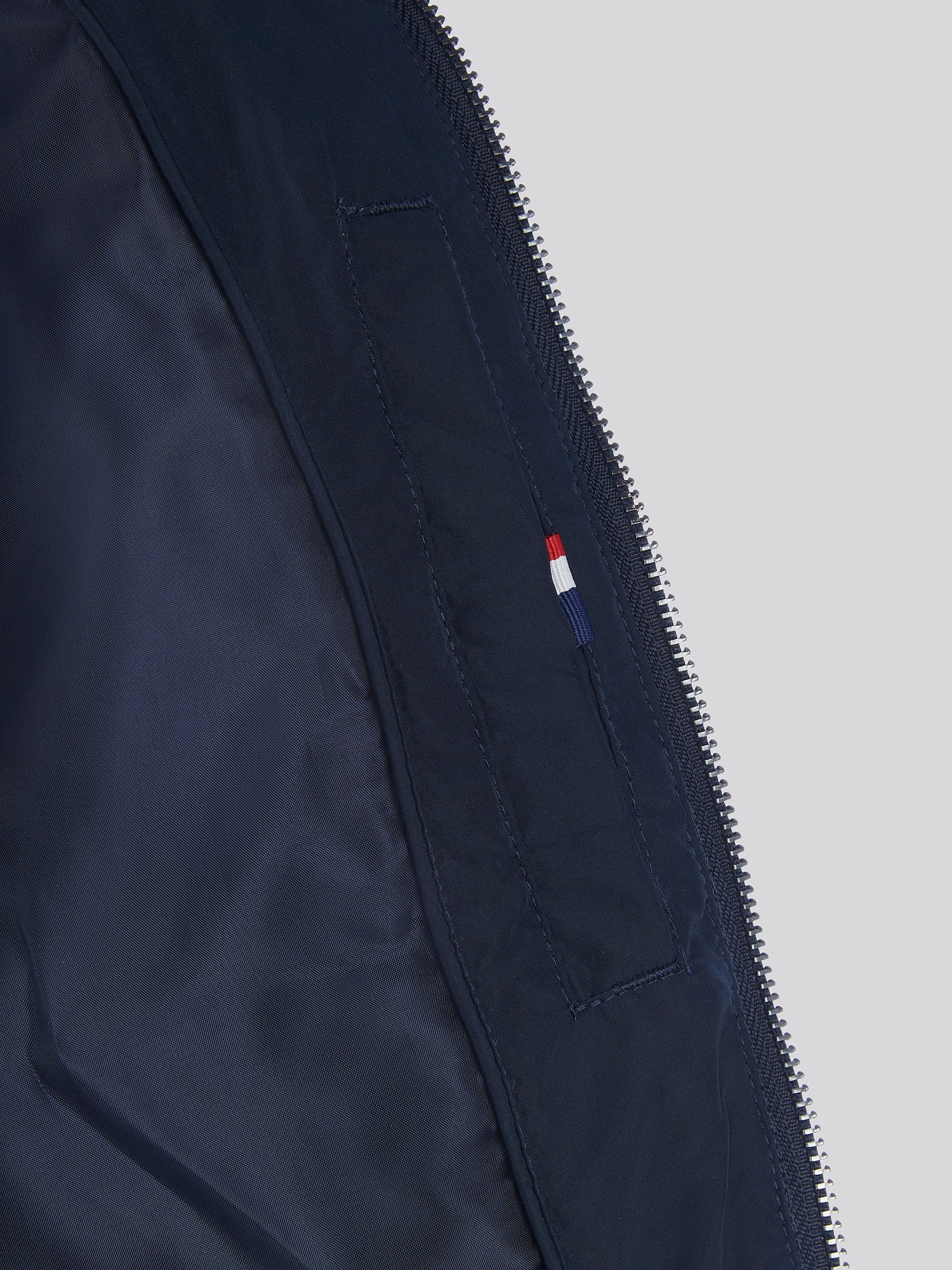 Mens Lightweight Quilted Collared Jacket in Dark Sapphire Navy - Image 14