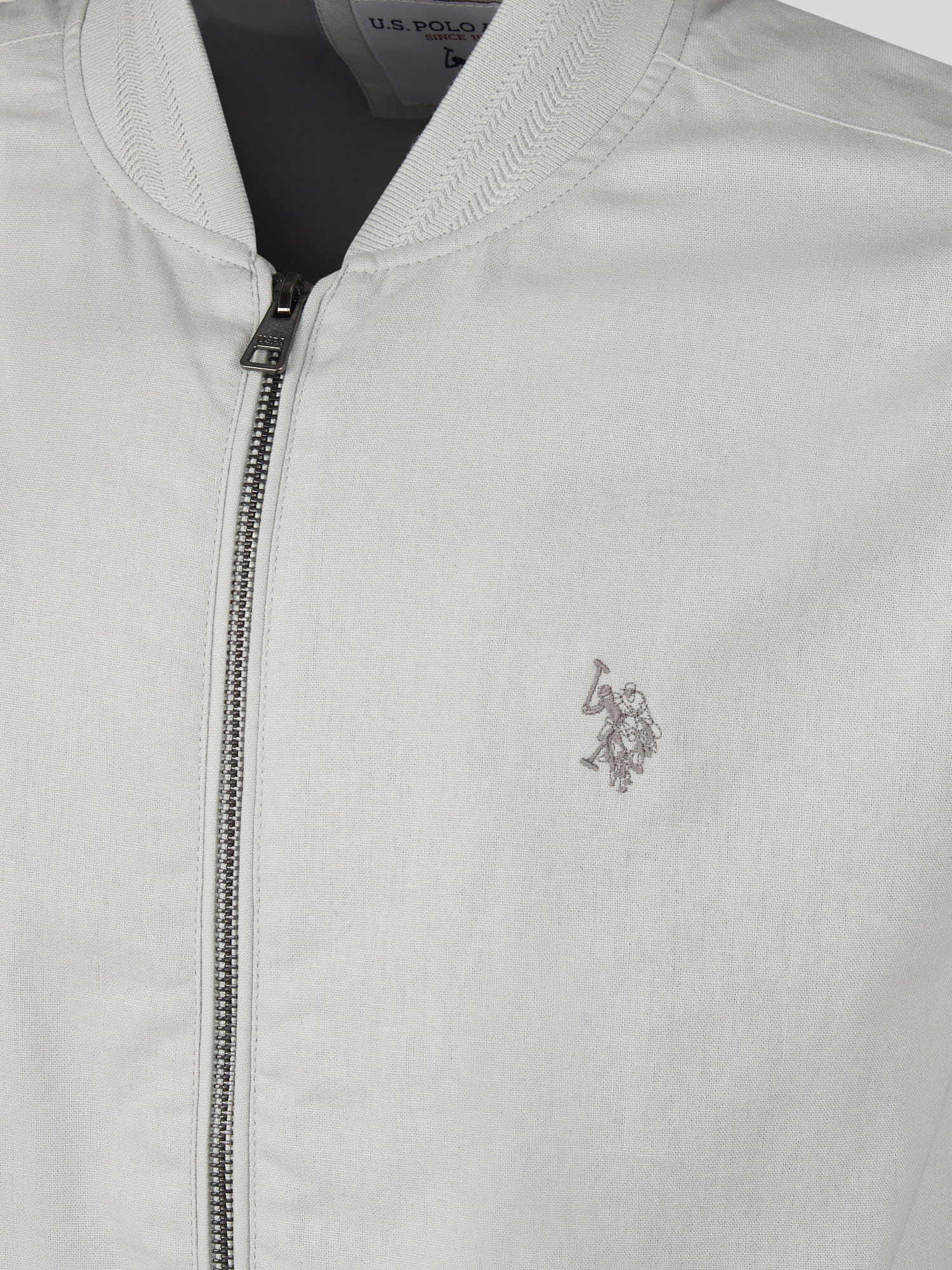 Mens Linen Blend Classic Bomber Northern Droplet - Image 12