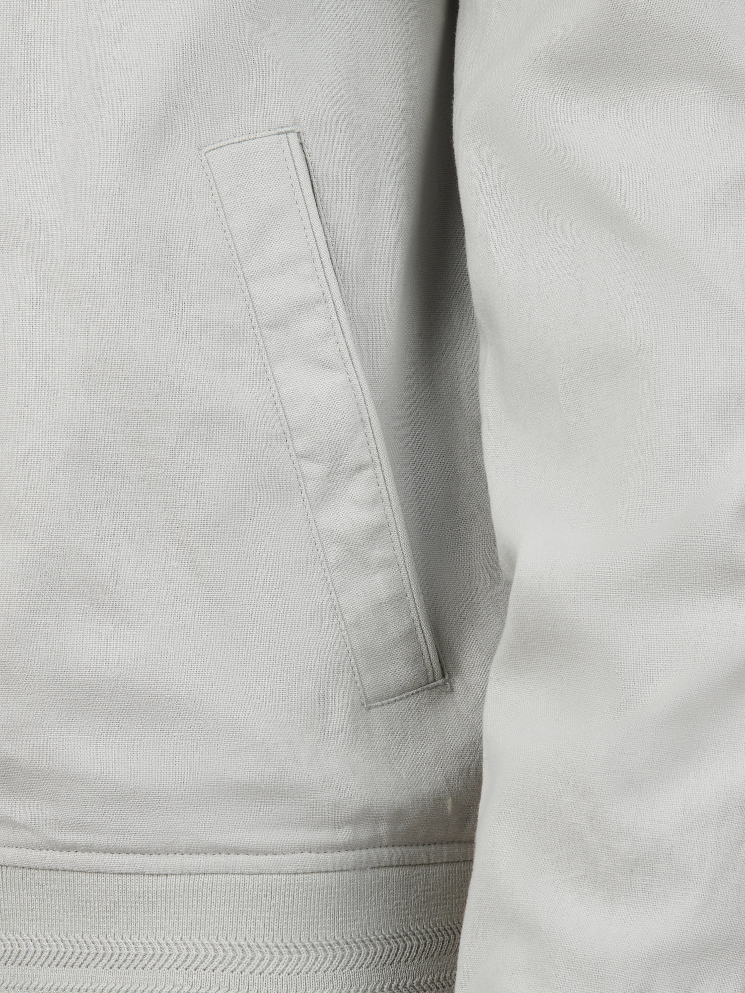 Mens Linen Blend Classic Bomber Northern Droplet - Image 13