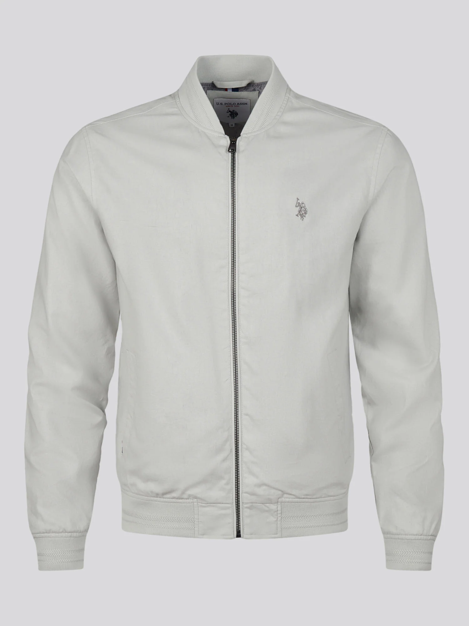 Mens Linen Blend Classic Bomber Northern Droplet - Image 9