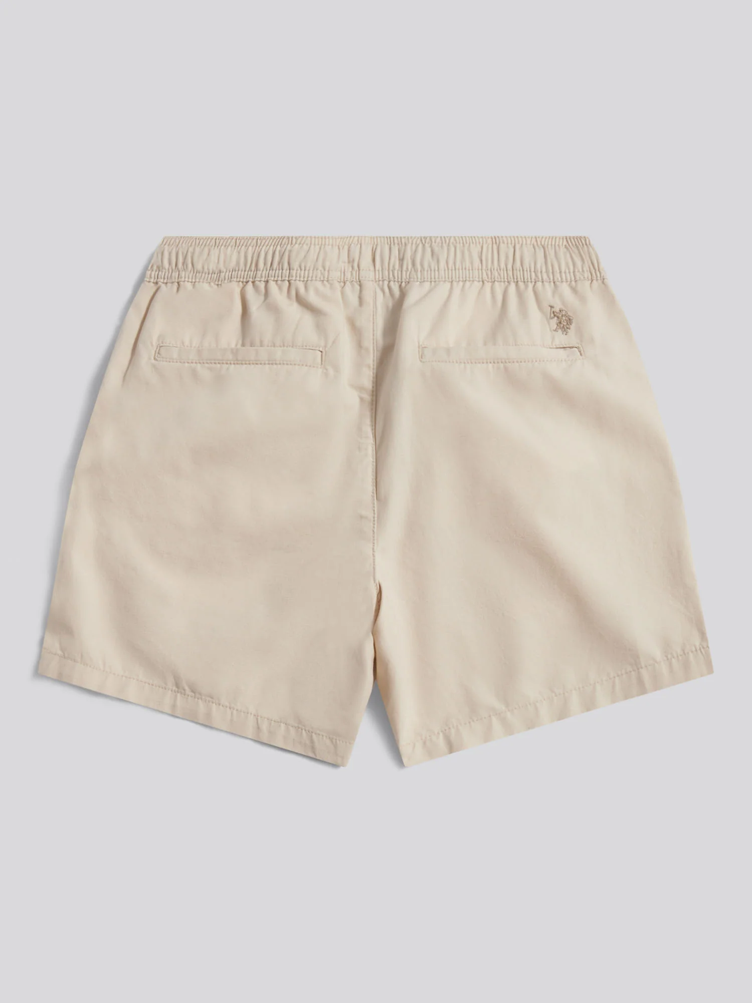 Mens Linen Blend Deck Shorts French Oak - Image 7