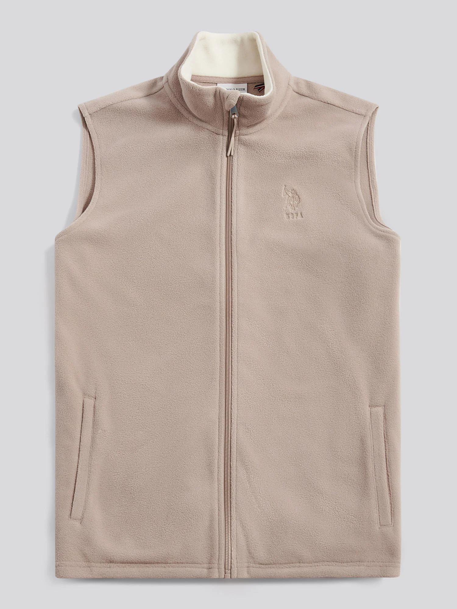 Mens Micro Fleece Gilet in Atmosphere - Image 5