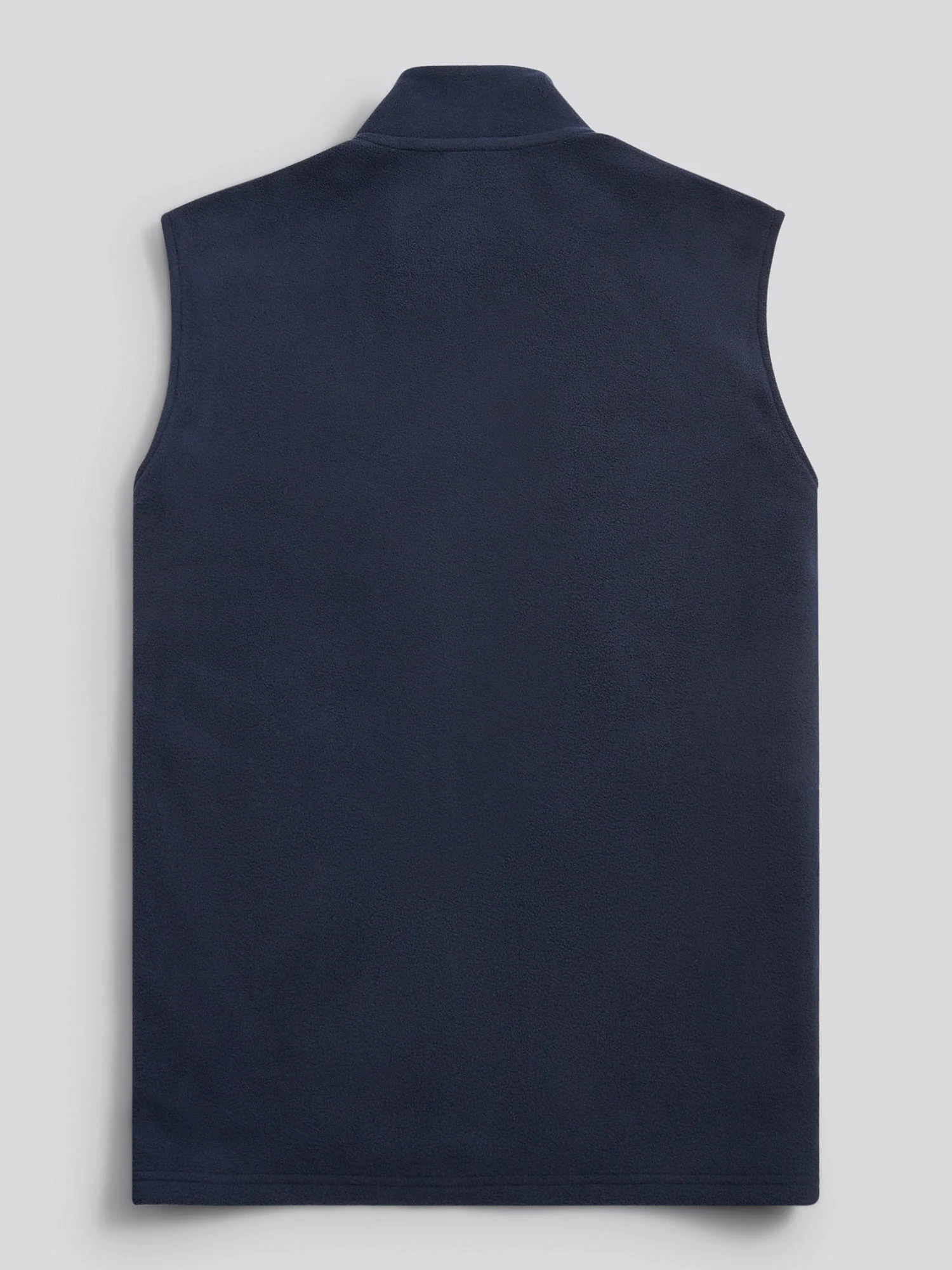 Mens Micro Fleece Gilet in Dark Sapphire Navy / Moonlight Blue DHM - Image 6