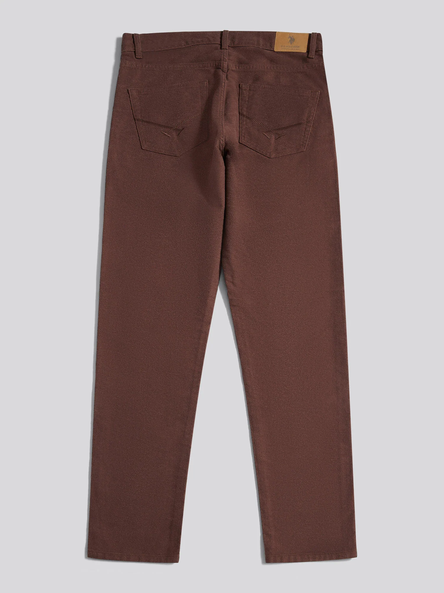 Mens Moleskin 5 Pocket Trouser in Chocolate Martini - Image 7