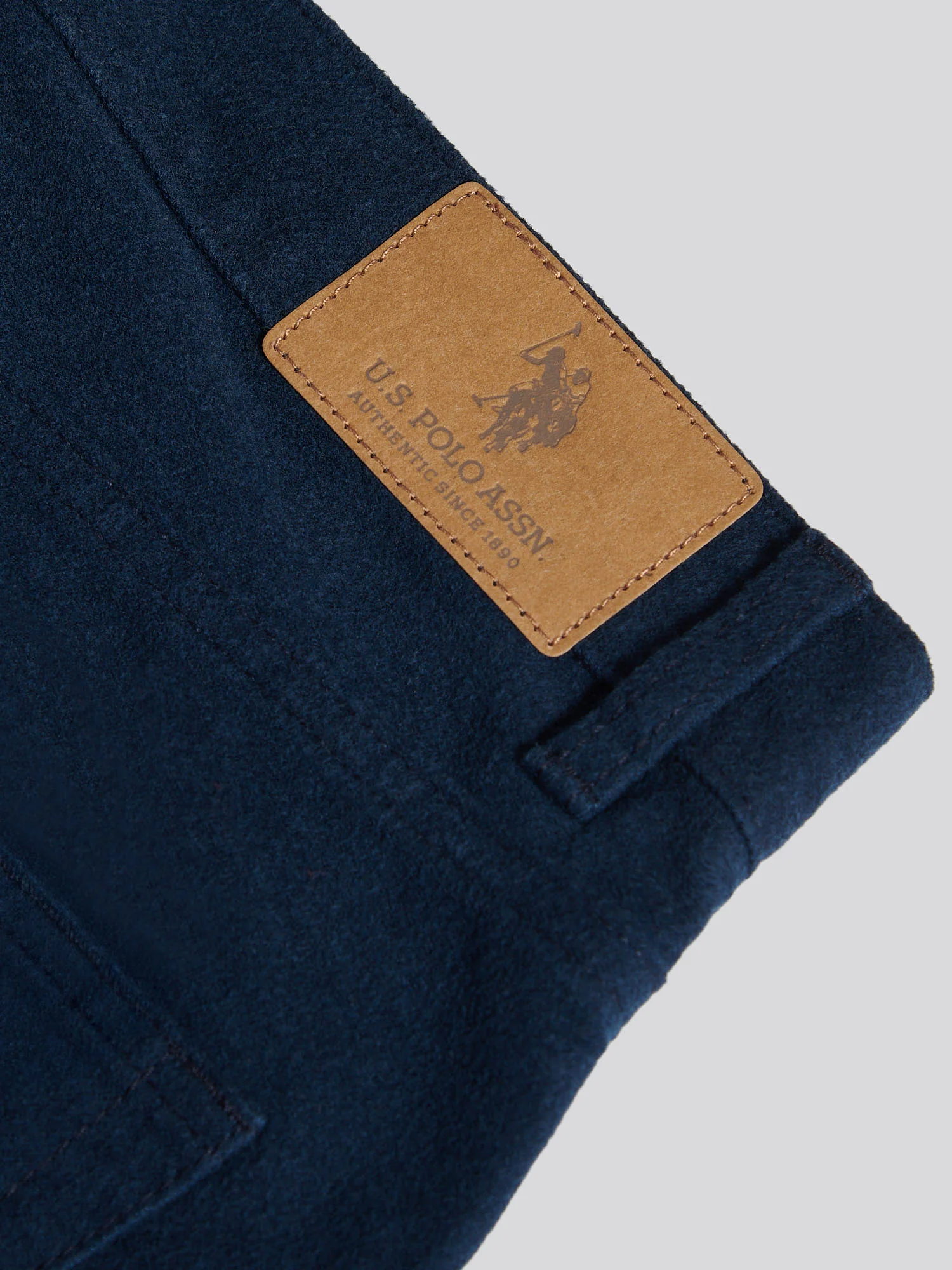 Mens Moleskin 5 Pocket Trouser in Dark Sapphire Navy - Image 11
