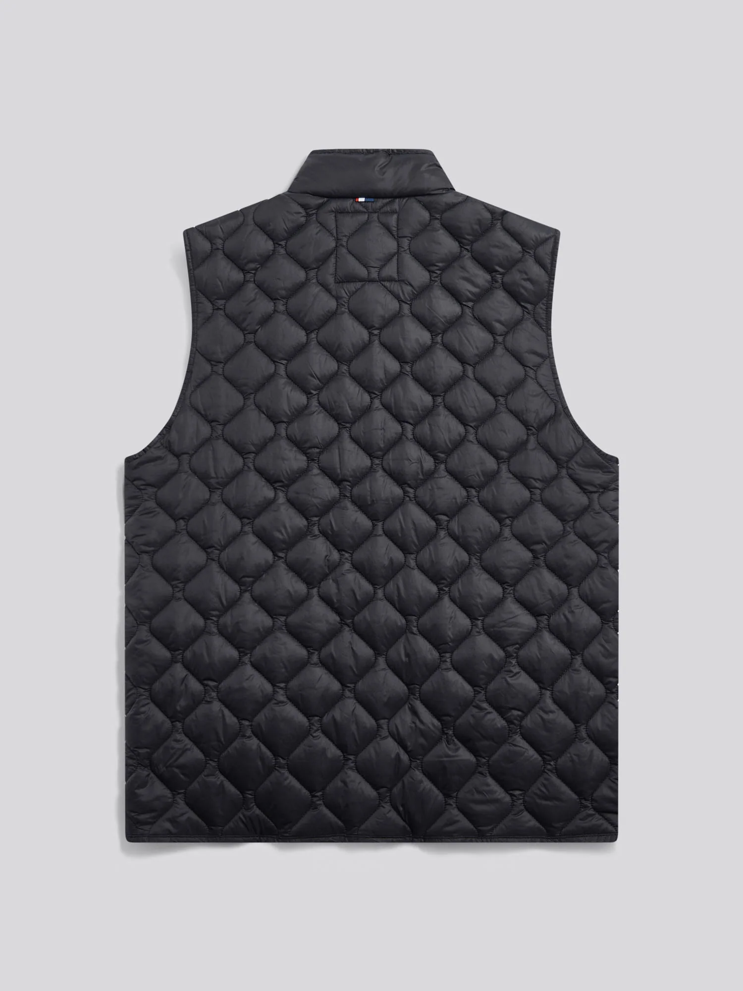 Mens Onion Quilt Lightweight Gilet Black - Image 7