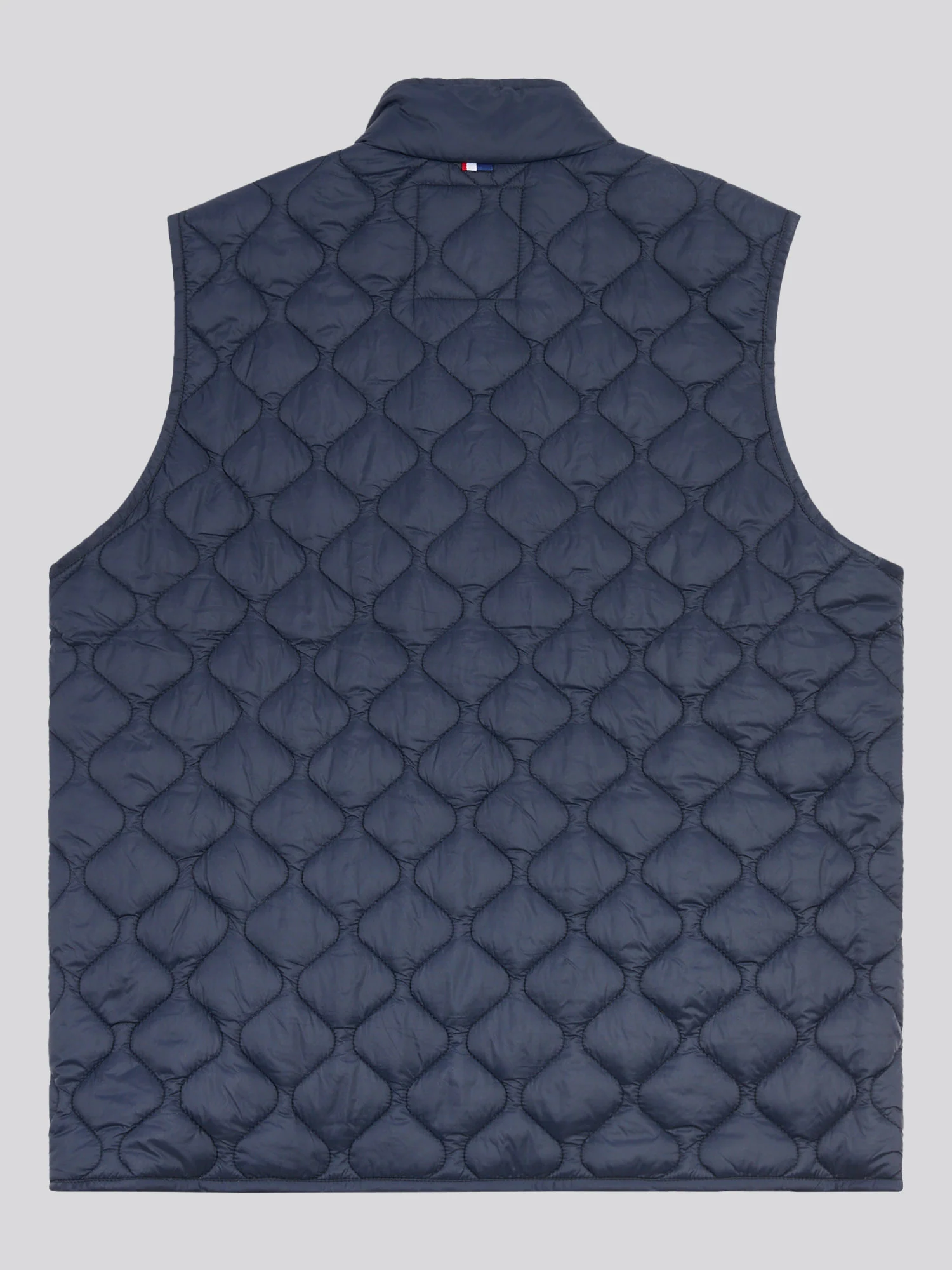 Mens Onion Quilt Lightweight Gilet Dark Sapphire Navy - Image 7