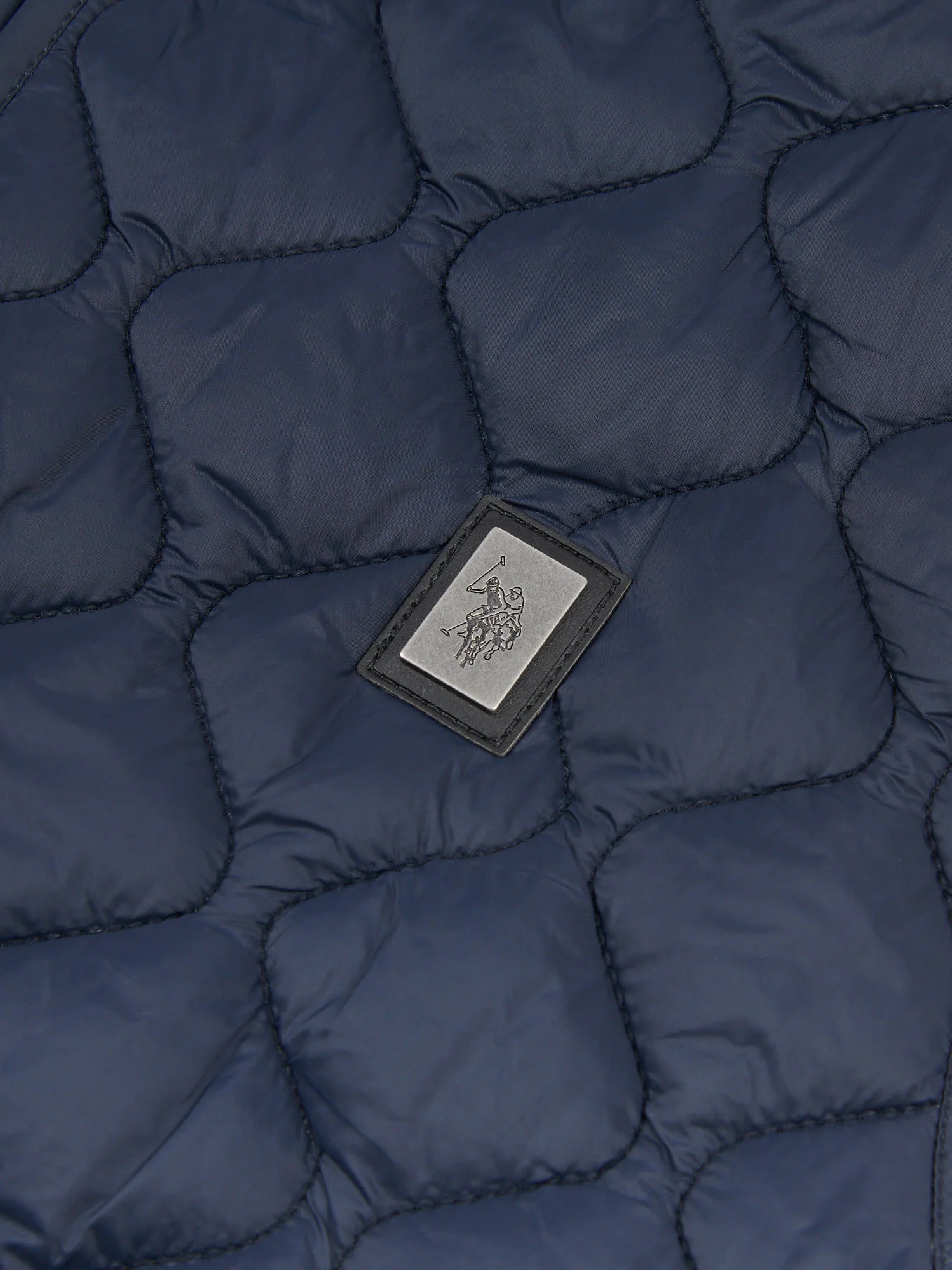 Mens Onion Quilt Lightweight Gilet Dark Sapphire Navy - Image 8