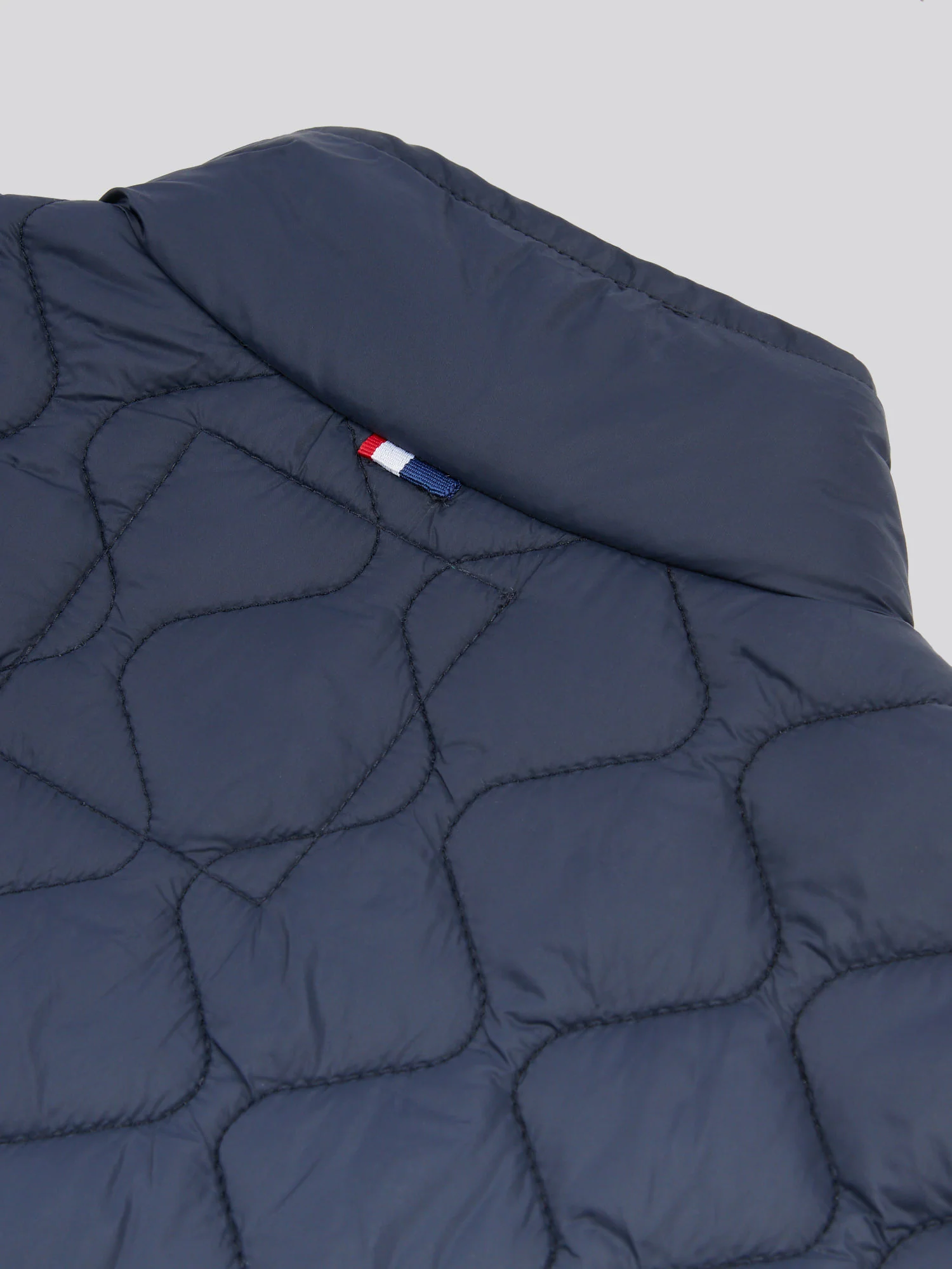 Mens Onion Quilt Lightweight Gilet Dark Sapphire Navy - Image 9