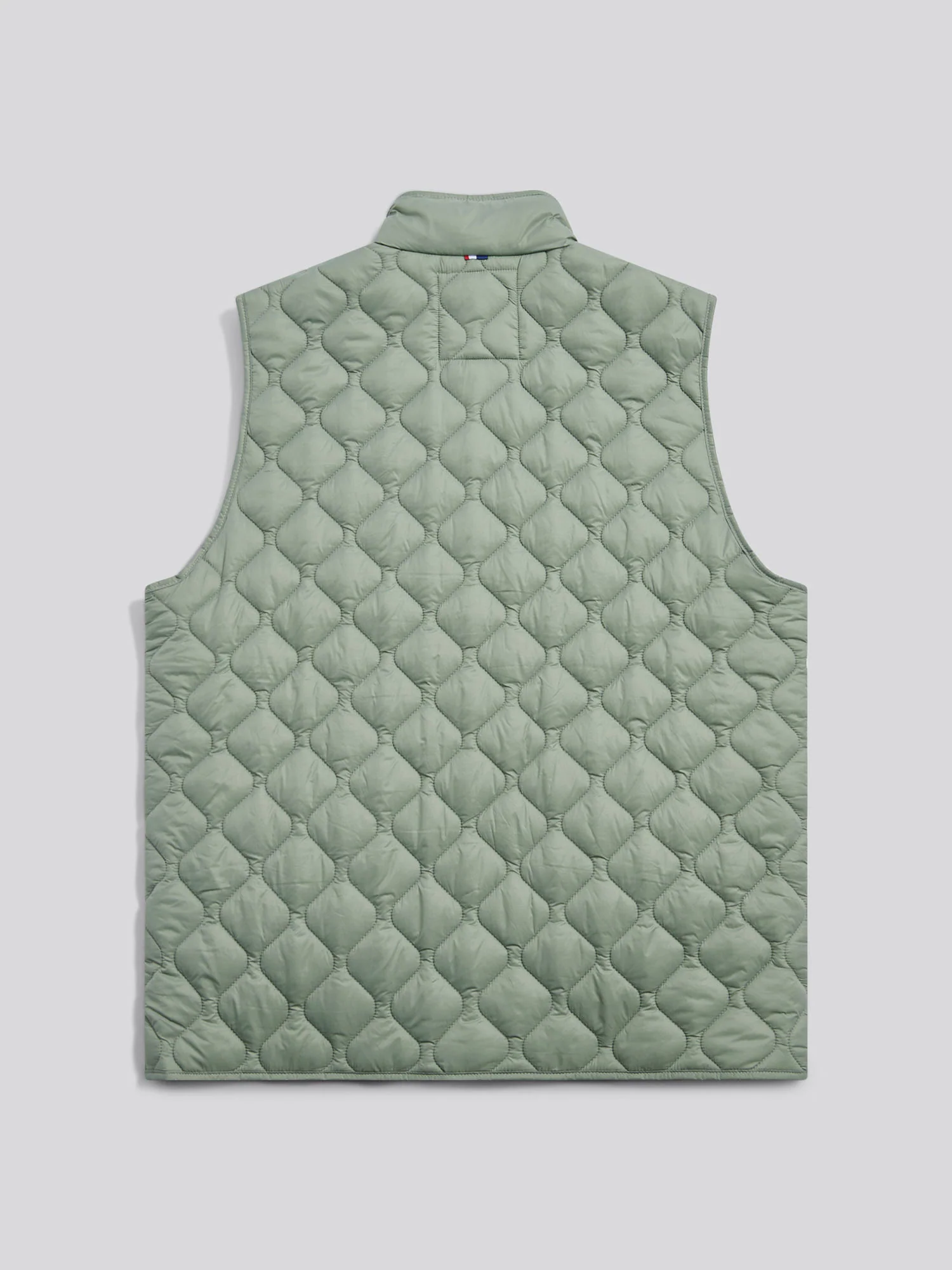 Mens Onion Quilt Lightweight Gilet Sea Spray - Image 8