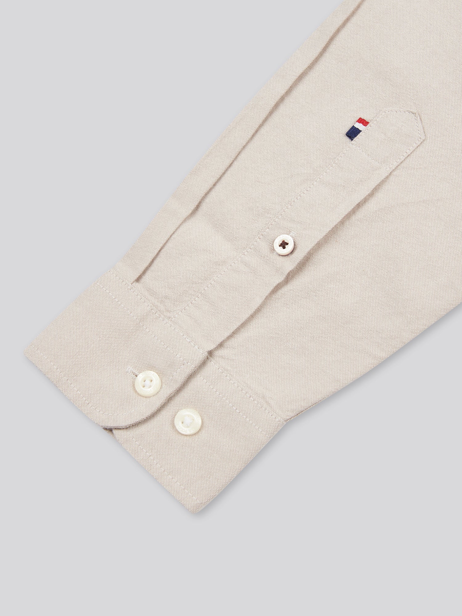 Mens Peached Oxford Shirt Atmosphere - Image 9