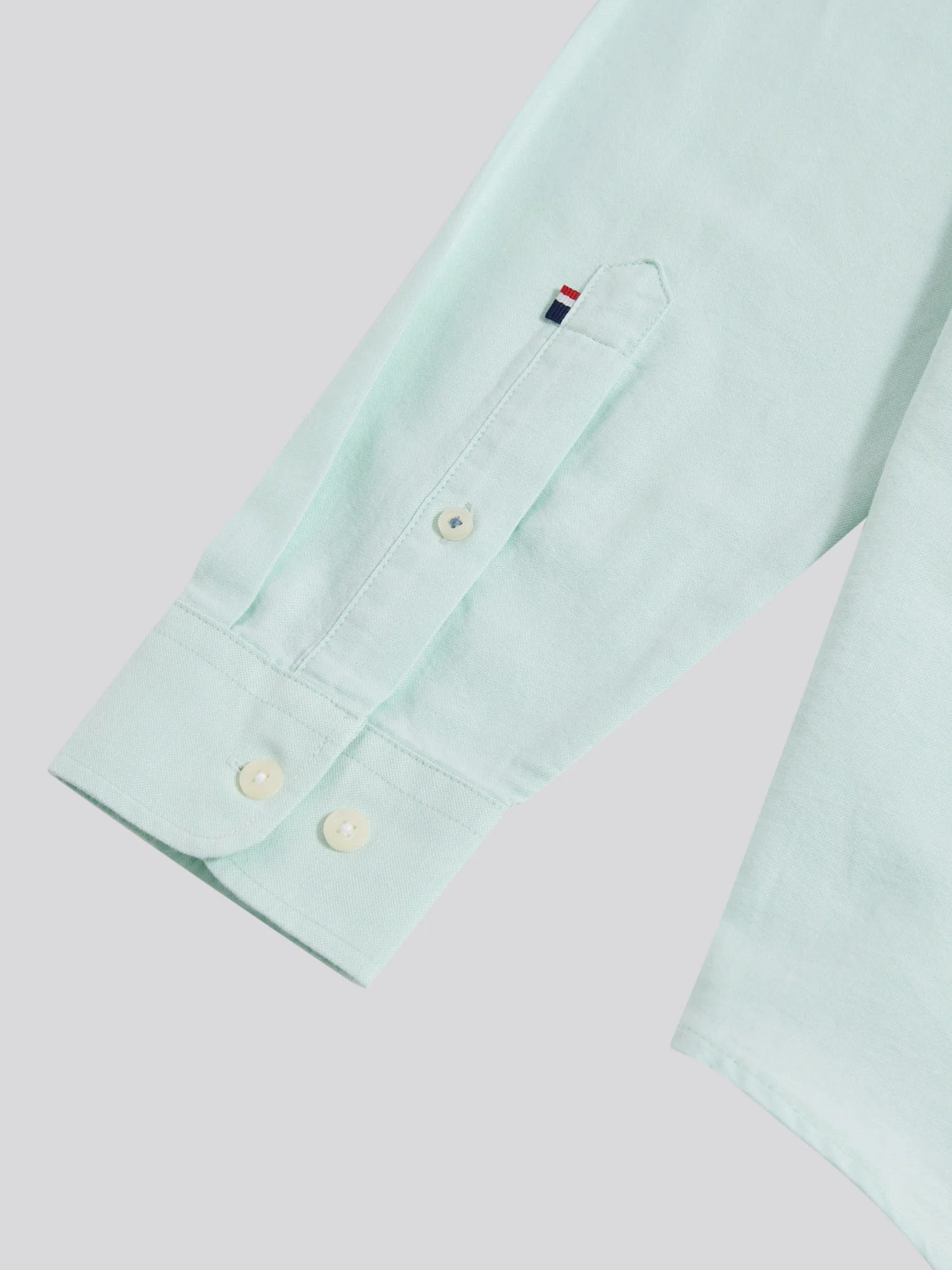 Mens Peached Oxford Shirt Bay - Image 10