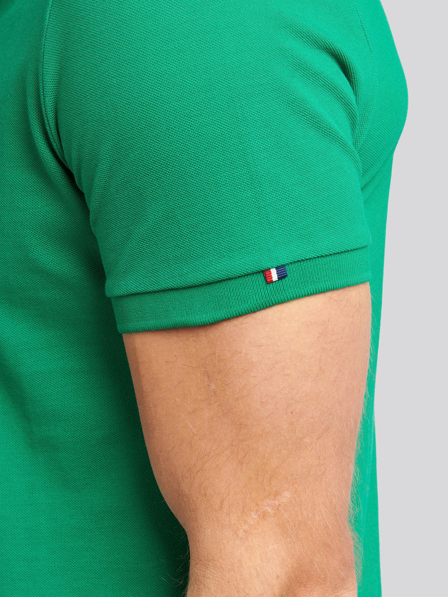Mens Double Horsemen Polo Shirt Lush Meadow - Image 5