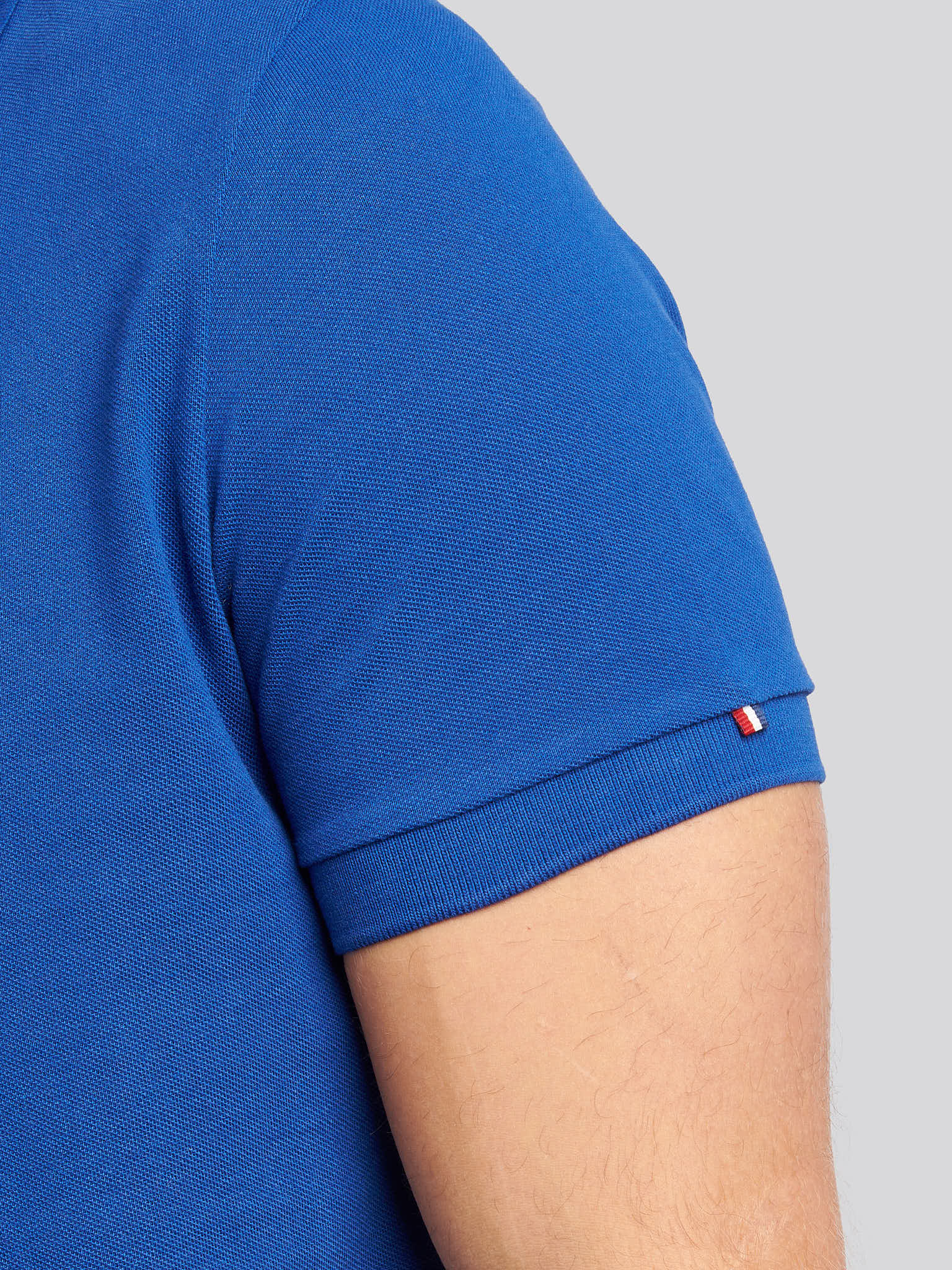 Mens Double Horsemen Polo Shirt Sodalite Blue - Image 5