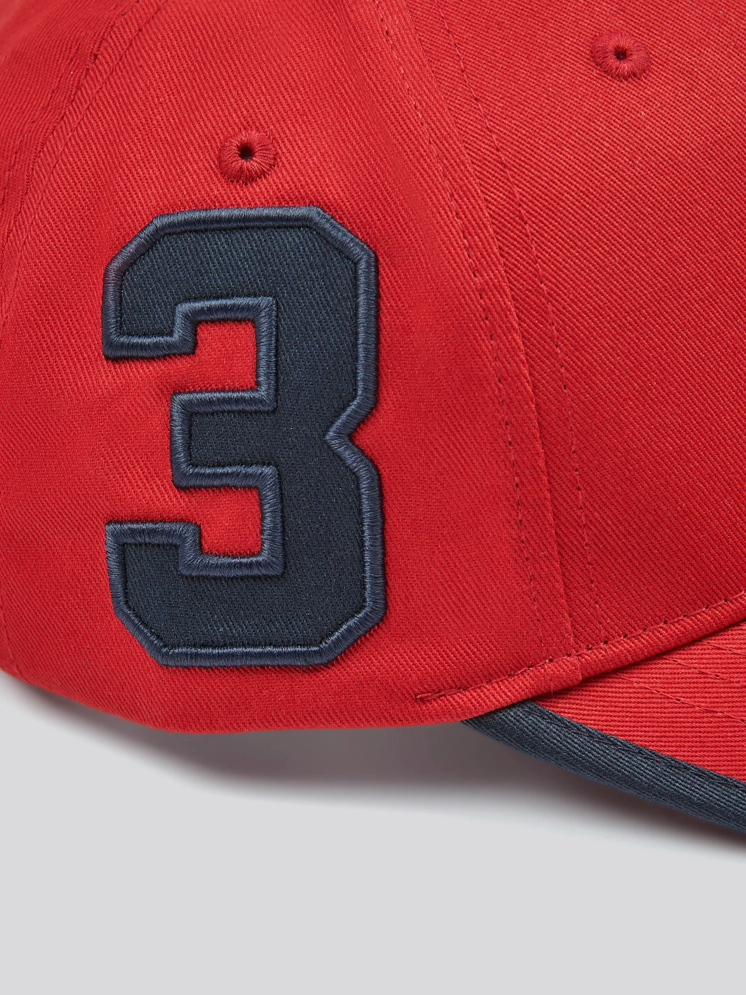 Mens Player 3 Baseball Cap Haute Red - Image 4