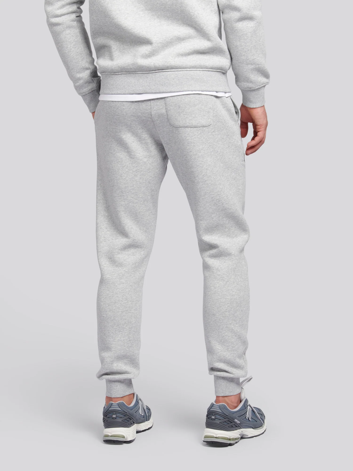 Mens Player 3 Jogger in Mid Grey Marl - Image 4