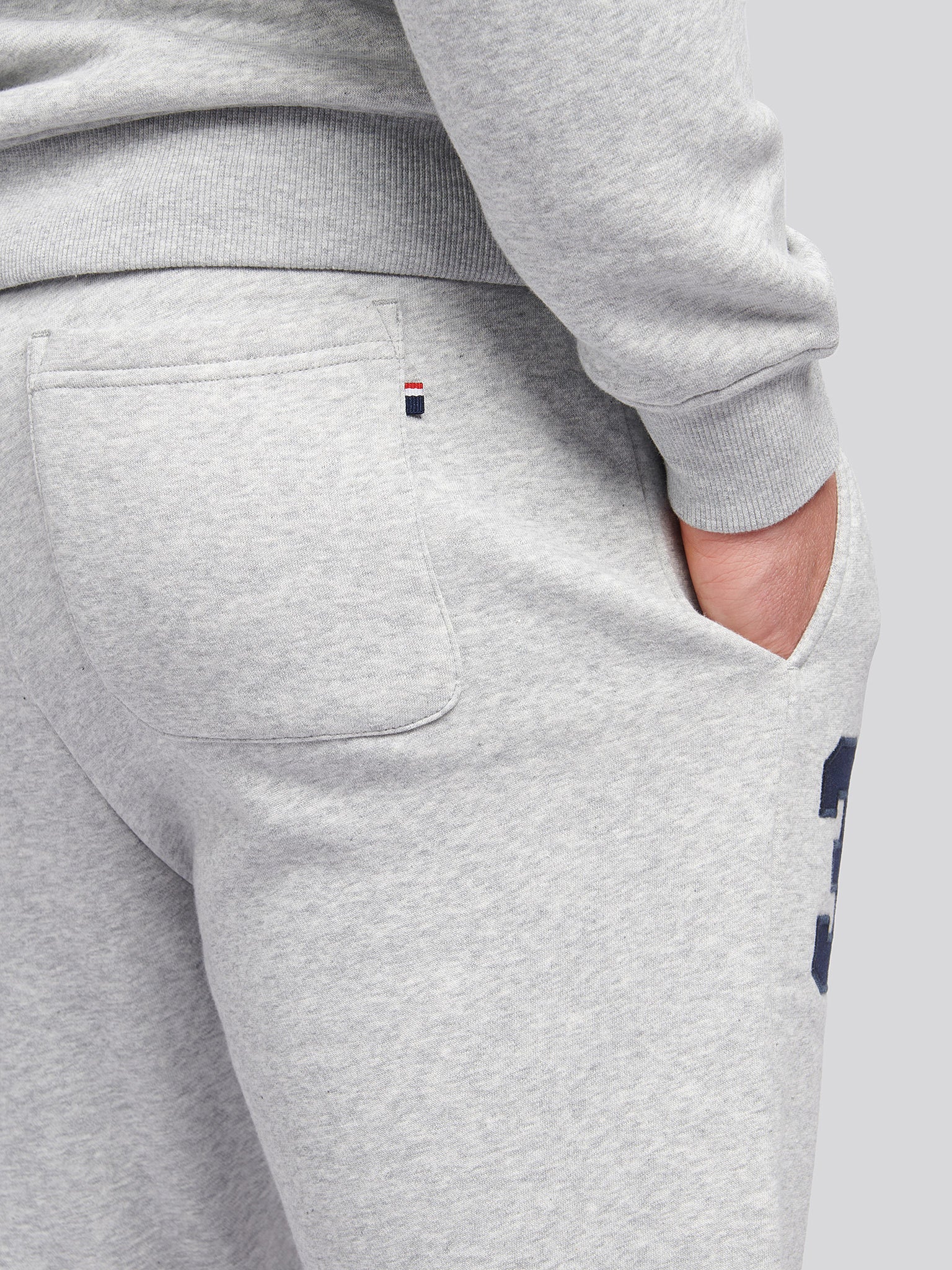 Mens Player 3 Jogger in Mid Grey Marl - Image 5